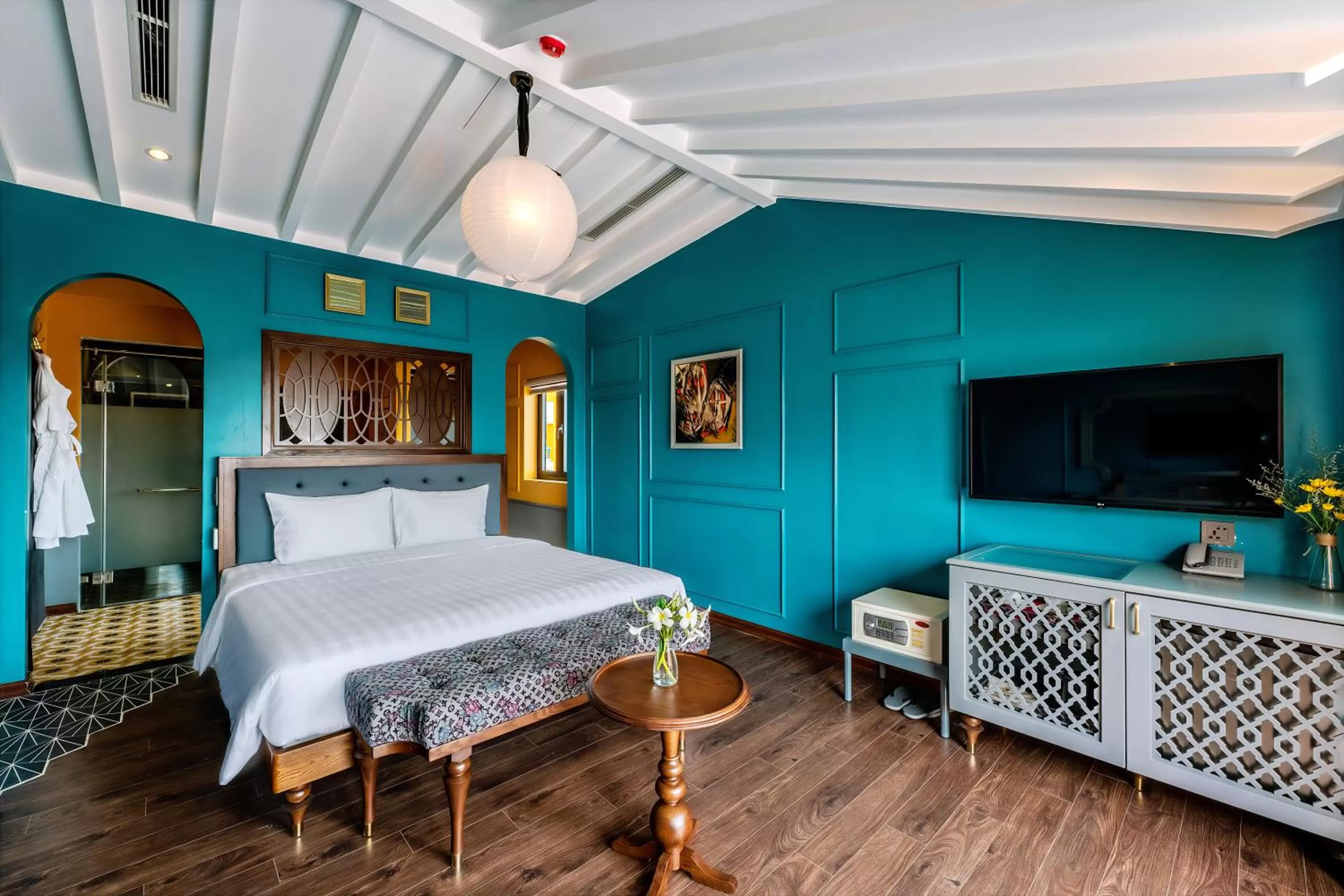 Photo of the whole room, Bed in Son Hoi An Boutique Hotel & Spa