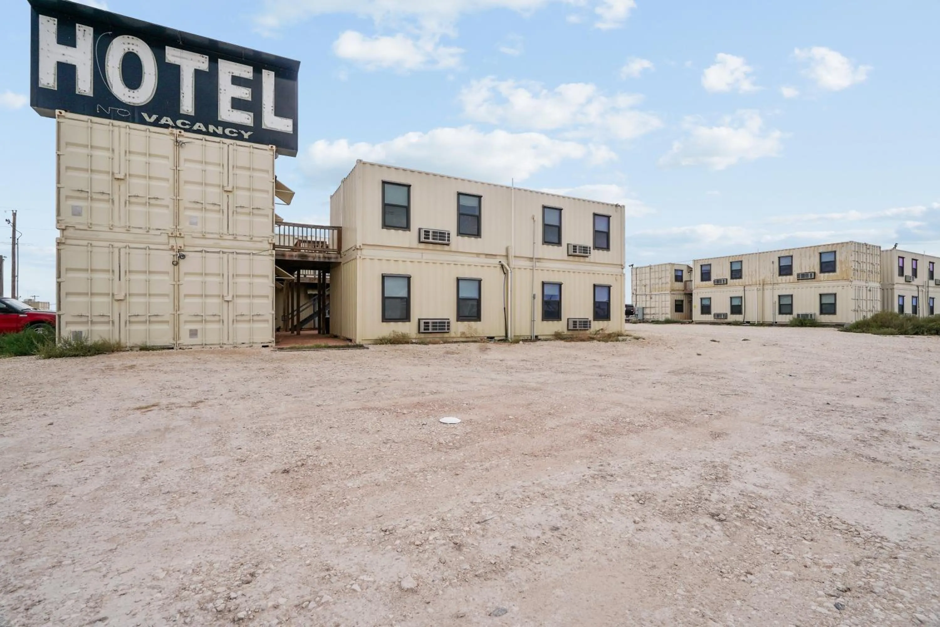 Facade/entrance in The Resource Inn -Big Lake TX