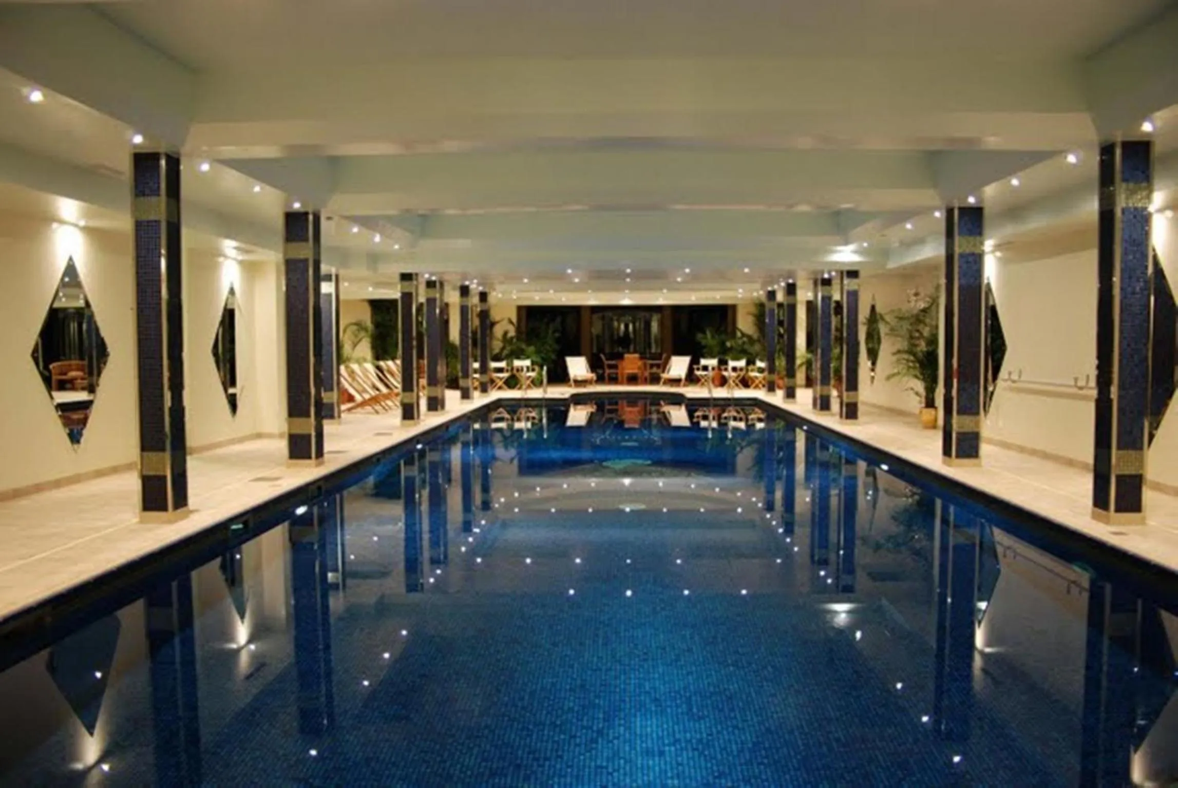 Swimming pool in Bovey Castle