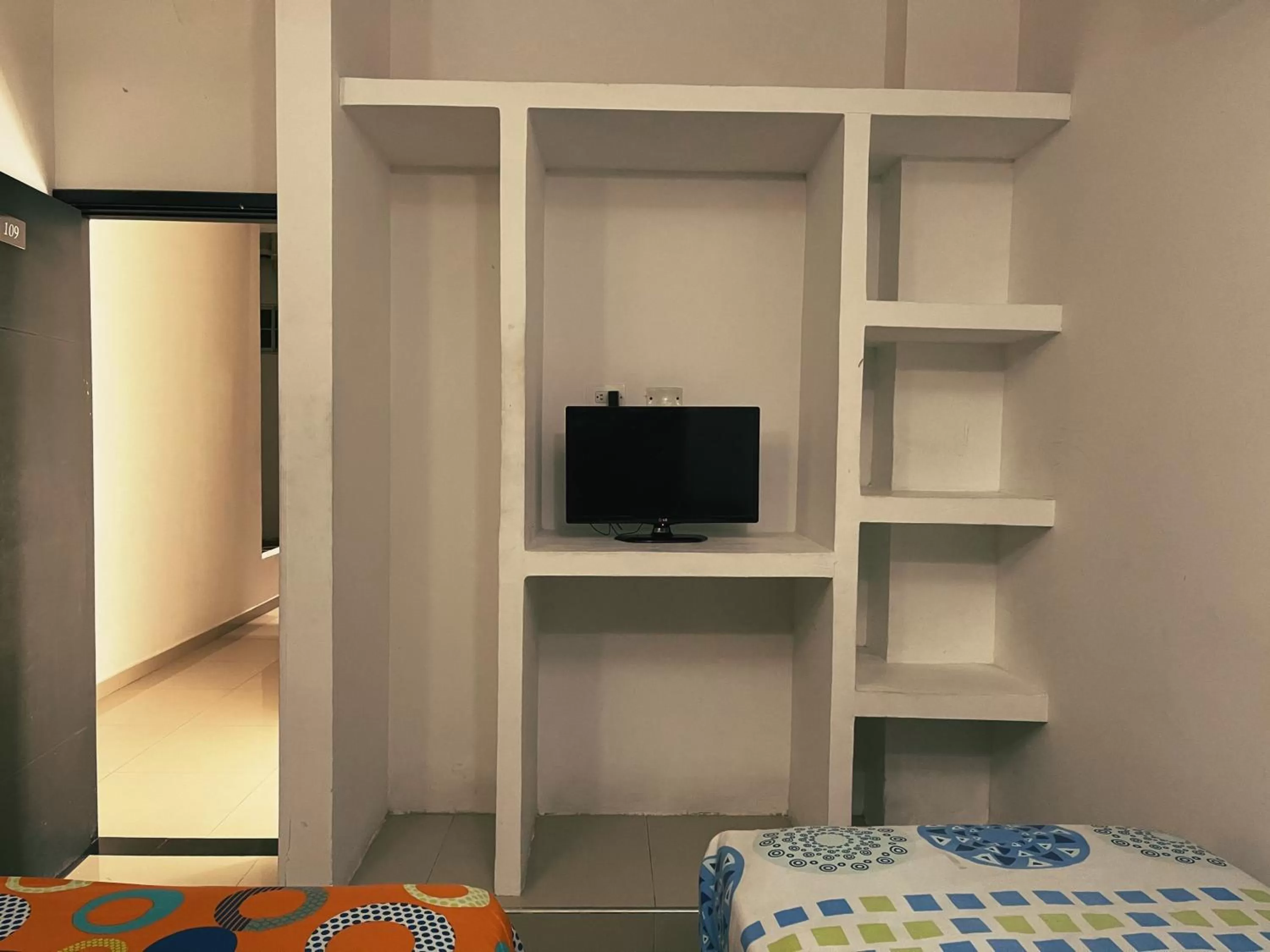 TV and multimedia, Bed in Hotel Cangrejalito