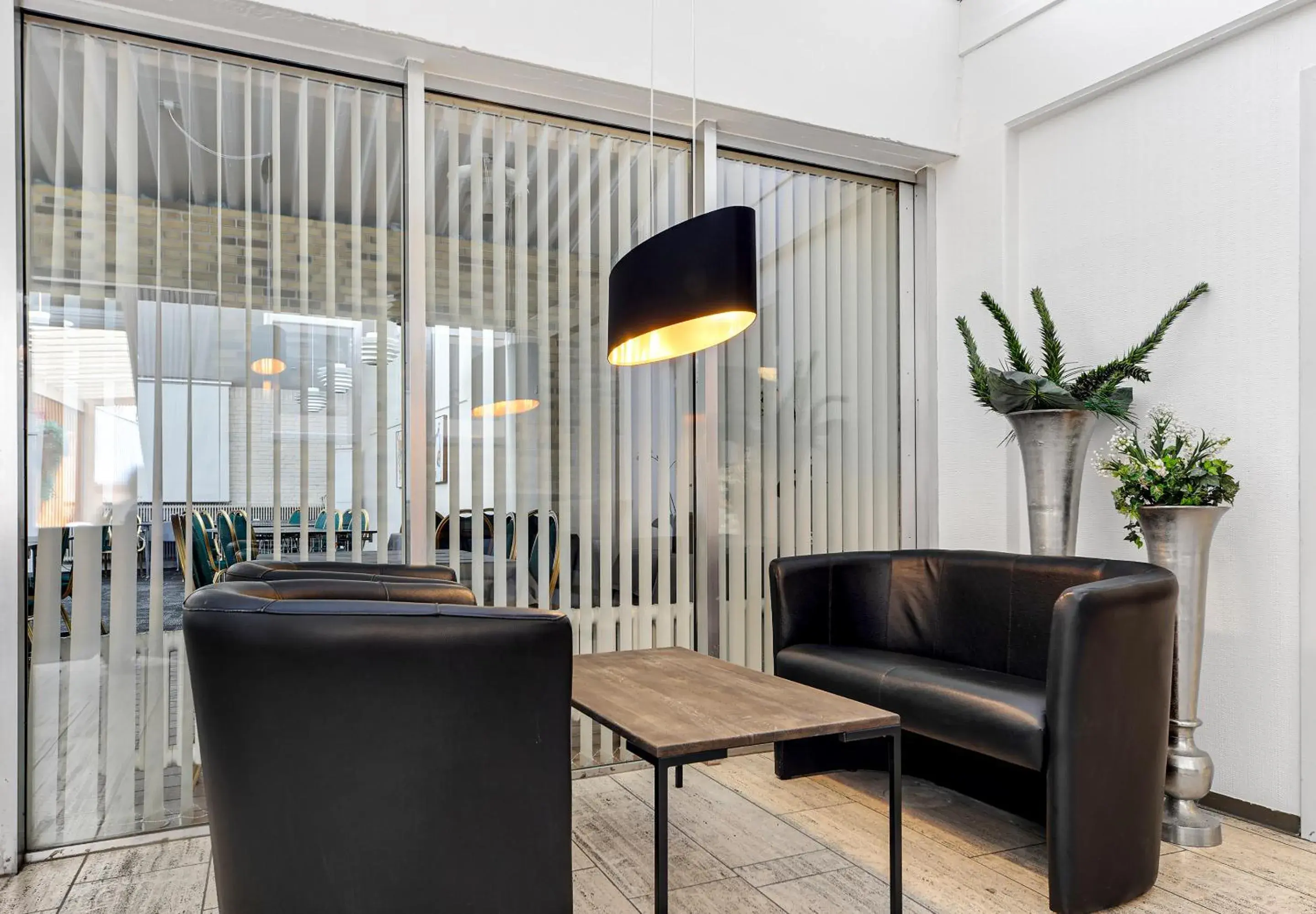 Property building, Seating Area in Østergaards Hotel