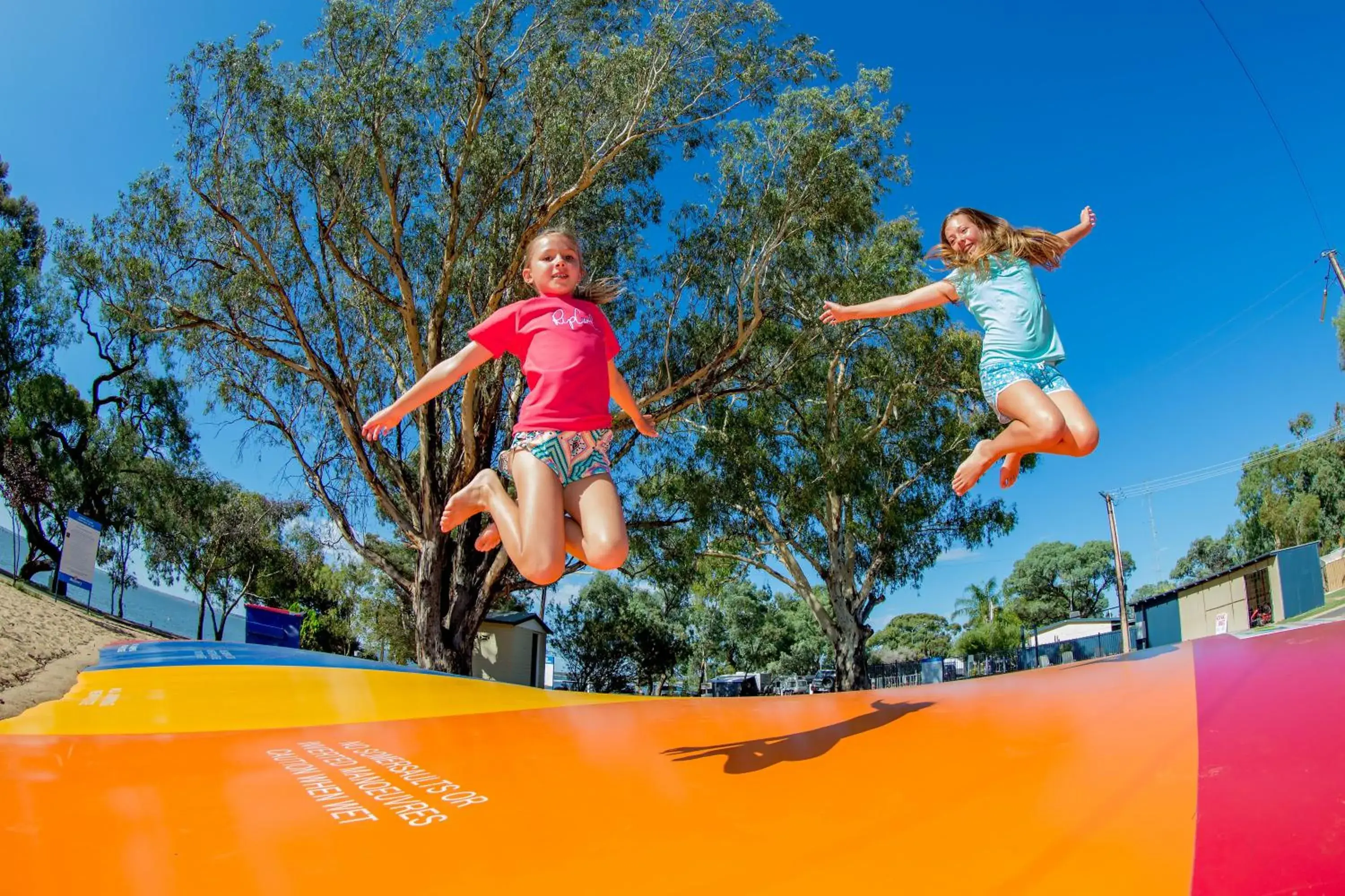 Children play ground in Discovery Parks - Lake Bonney