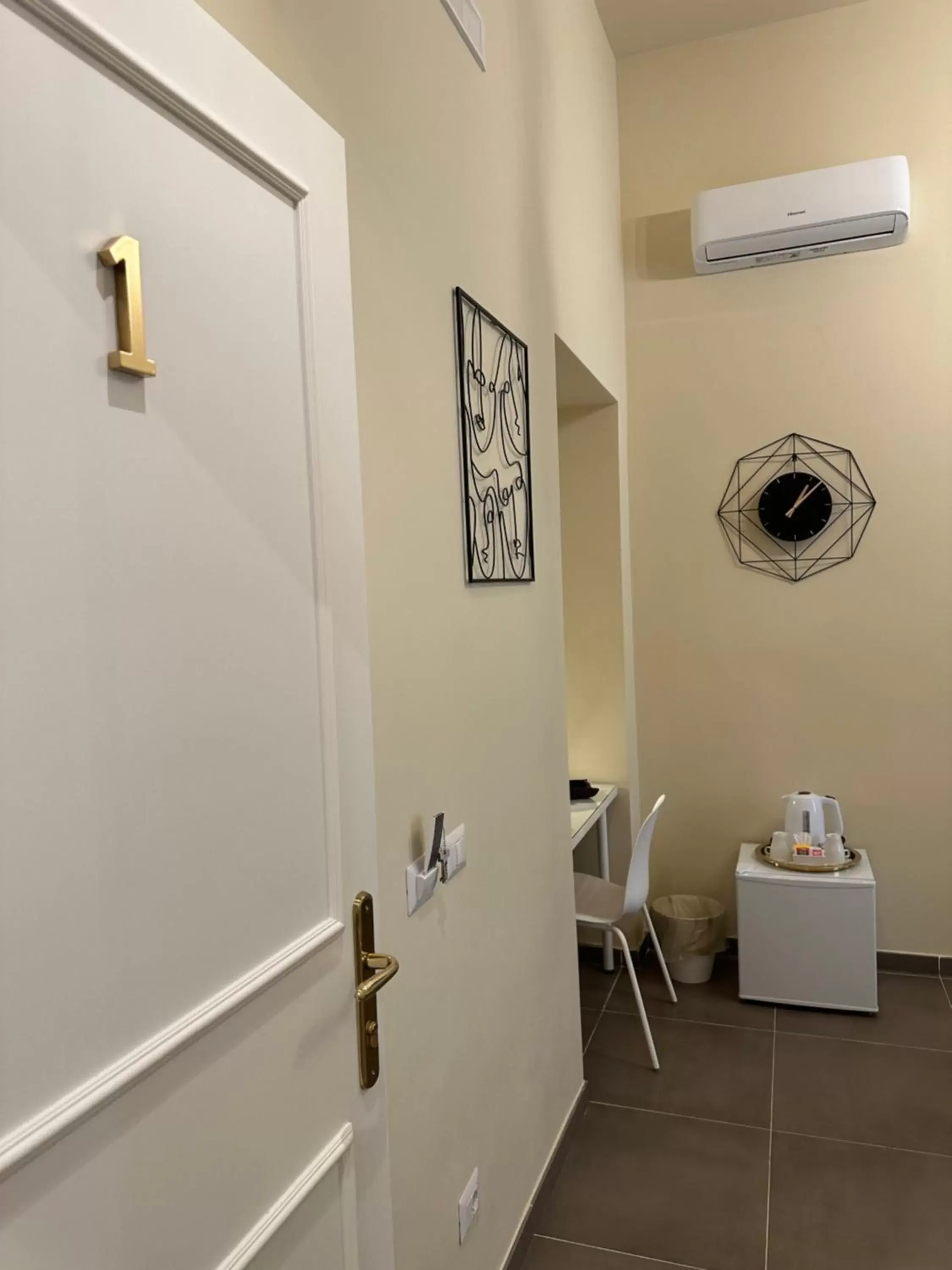 air conditioner, Bathroom in B&B Scarlatti 60
