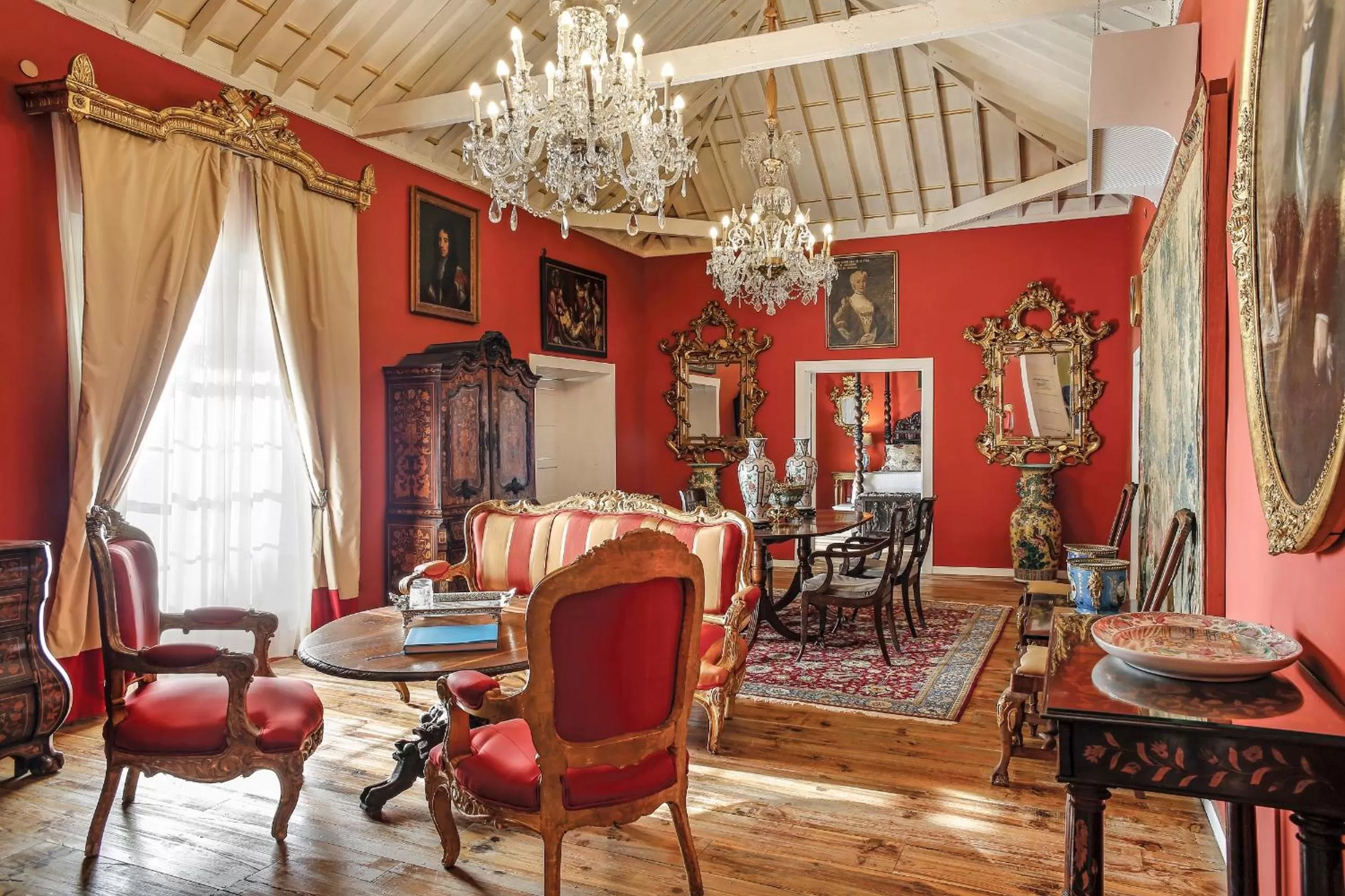 Living room in Hotel Hacienda de Abajo-Adults Only-Lujo