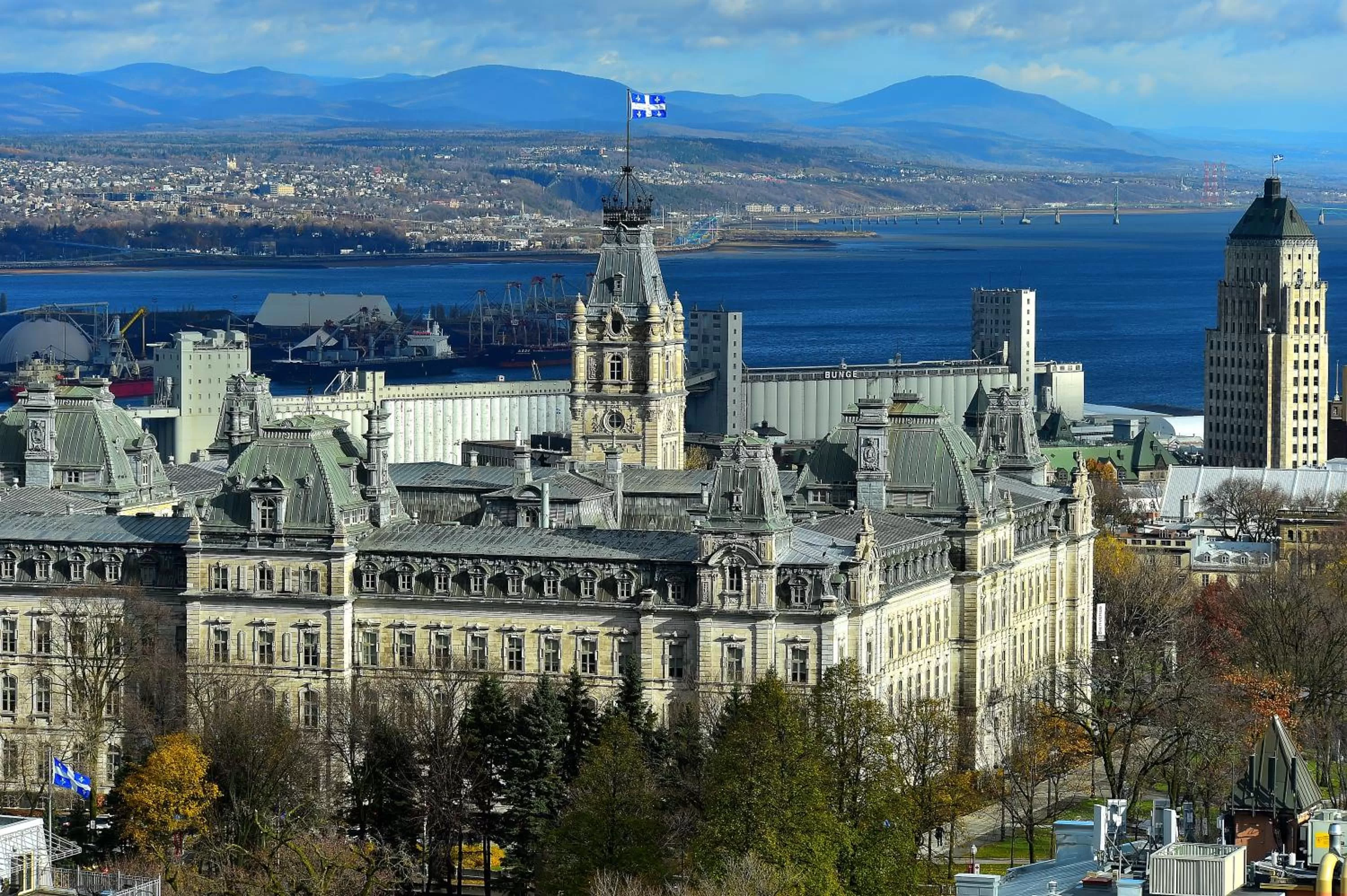 Bird's eye view in Hôtel Le Concorde Québec