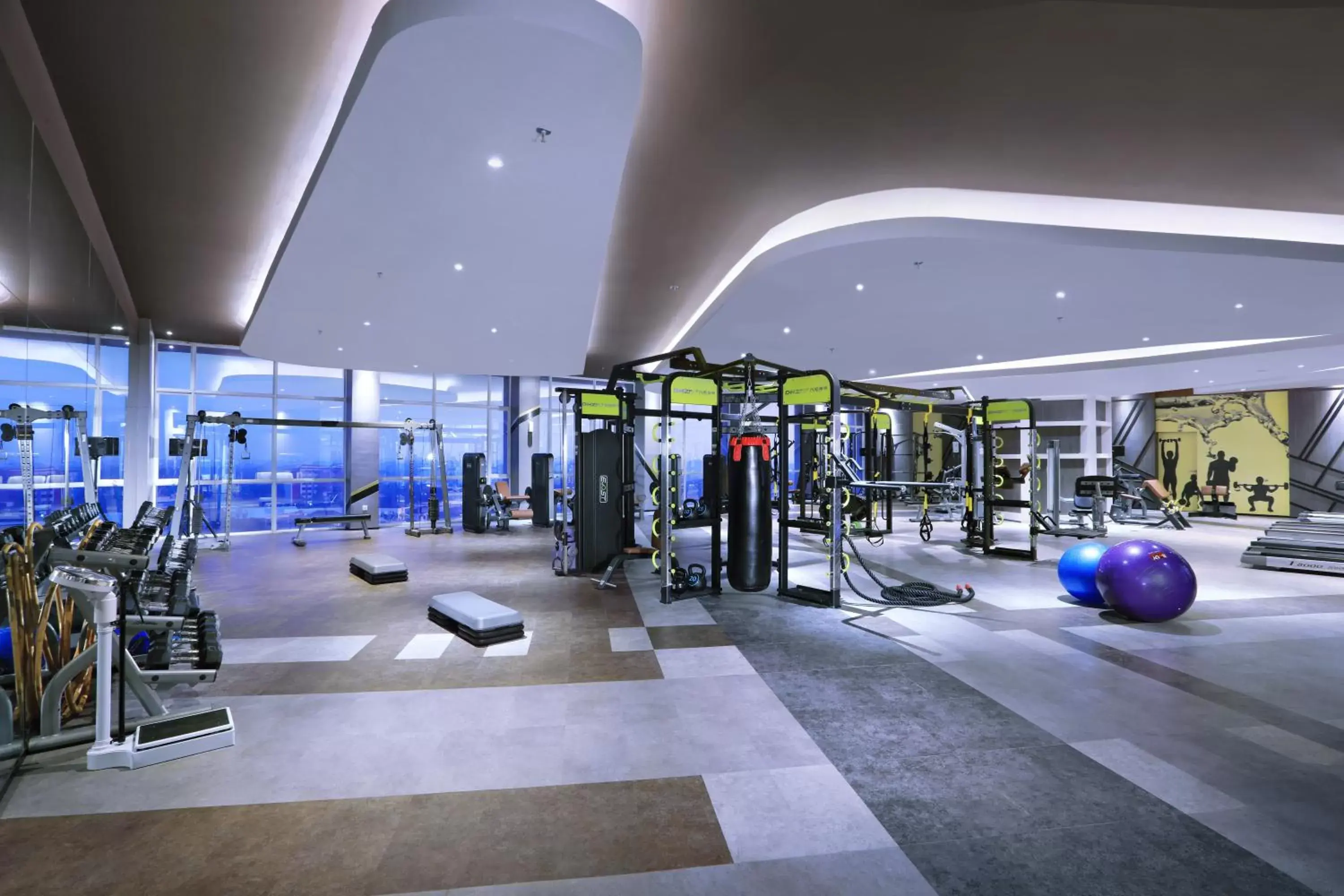 Property building, Fitness Center/Facilities in The Alts Hotel
