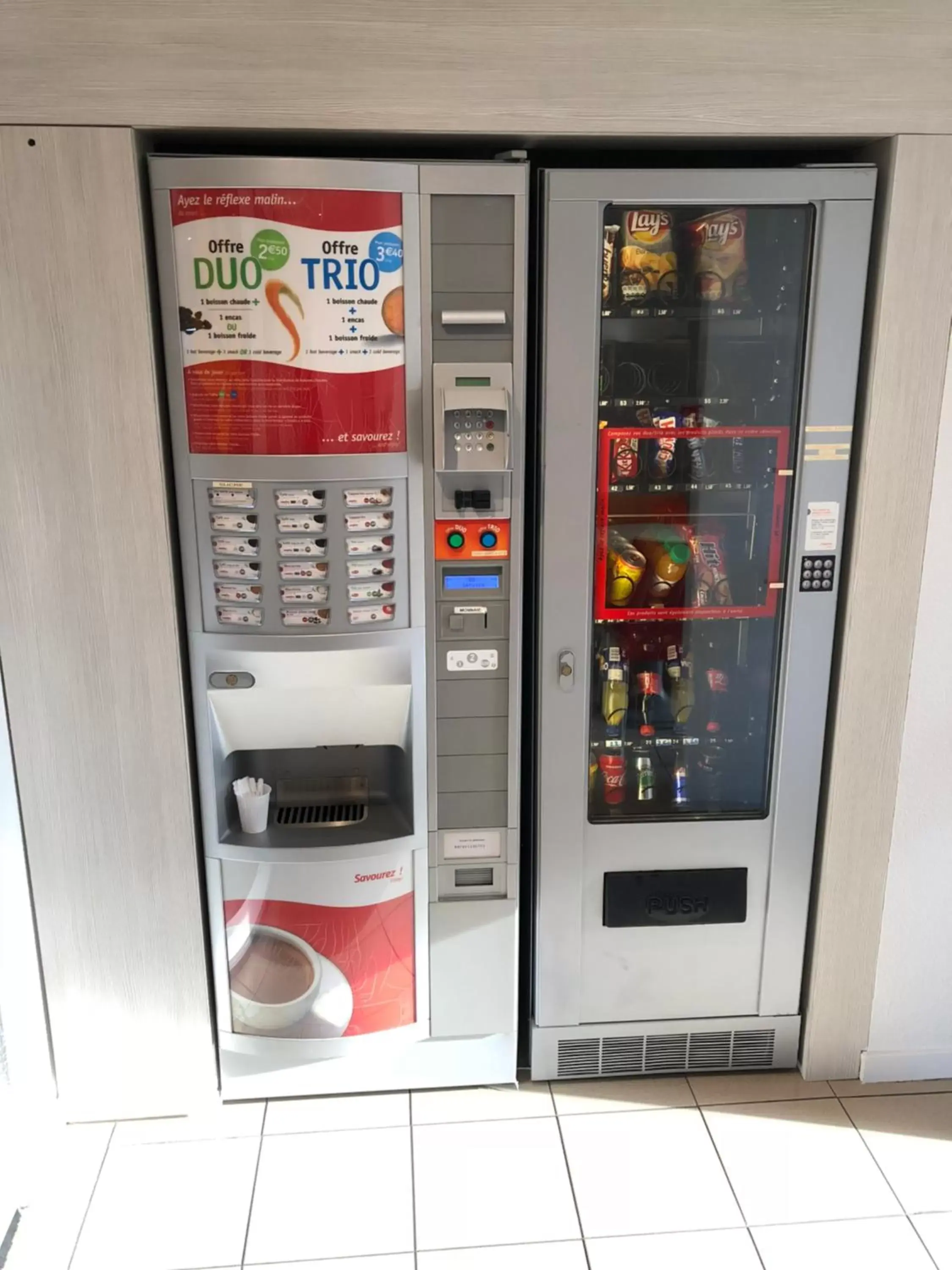 vending machine, Drinks in Premiere Classe Perpignan Sud