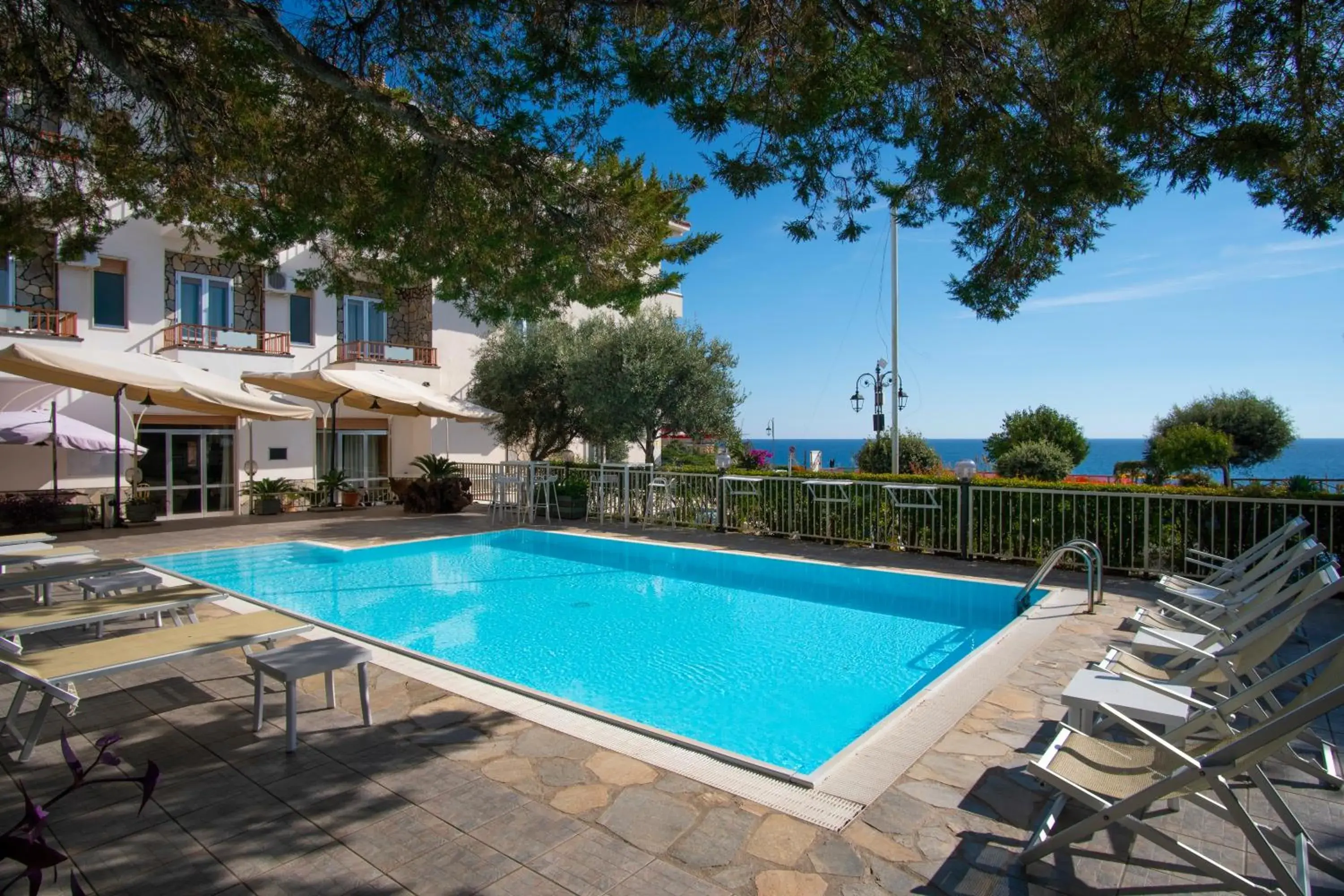 Swimming Pool in Hotel Calanca