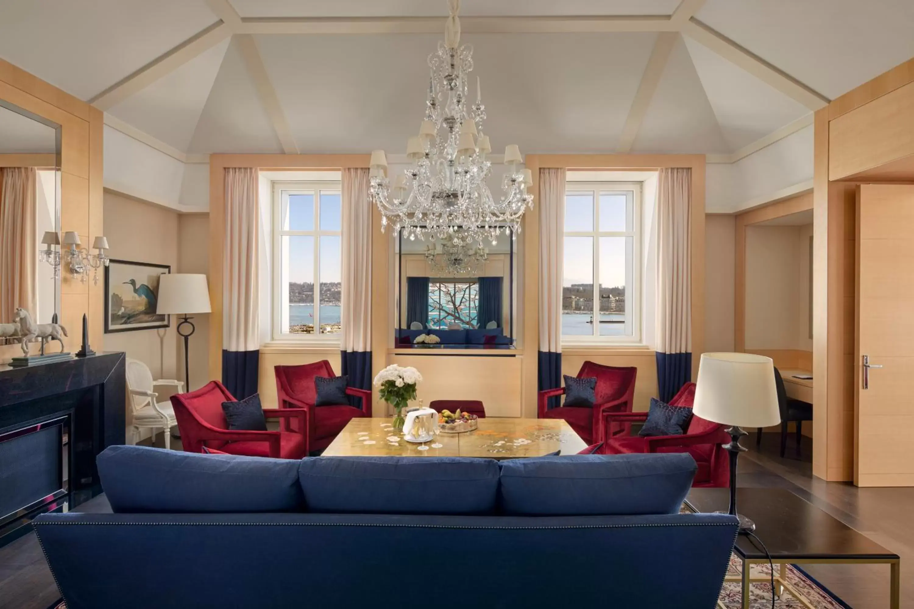 View (from property/room) in Beau-Rivage Genève View (from property/room) in Beau-Rivage Genève