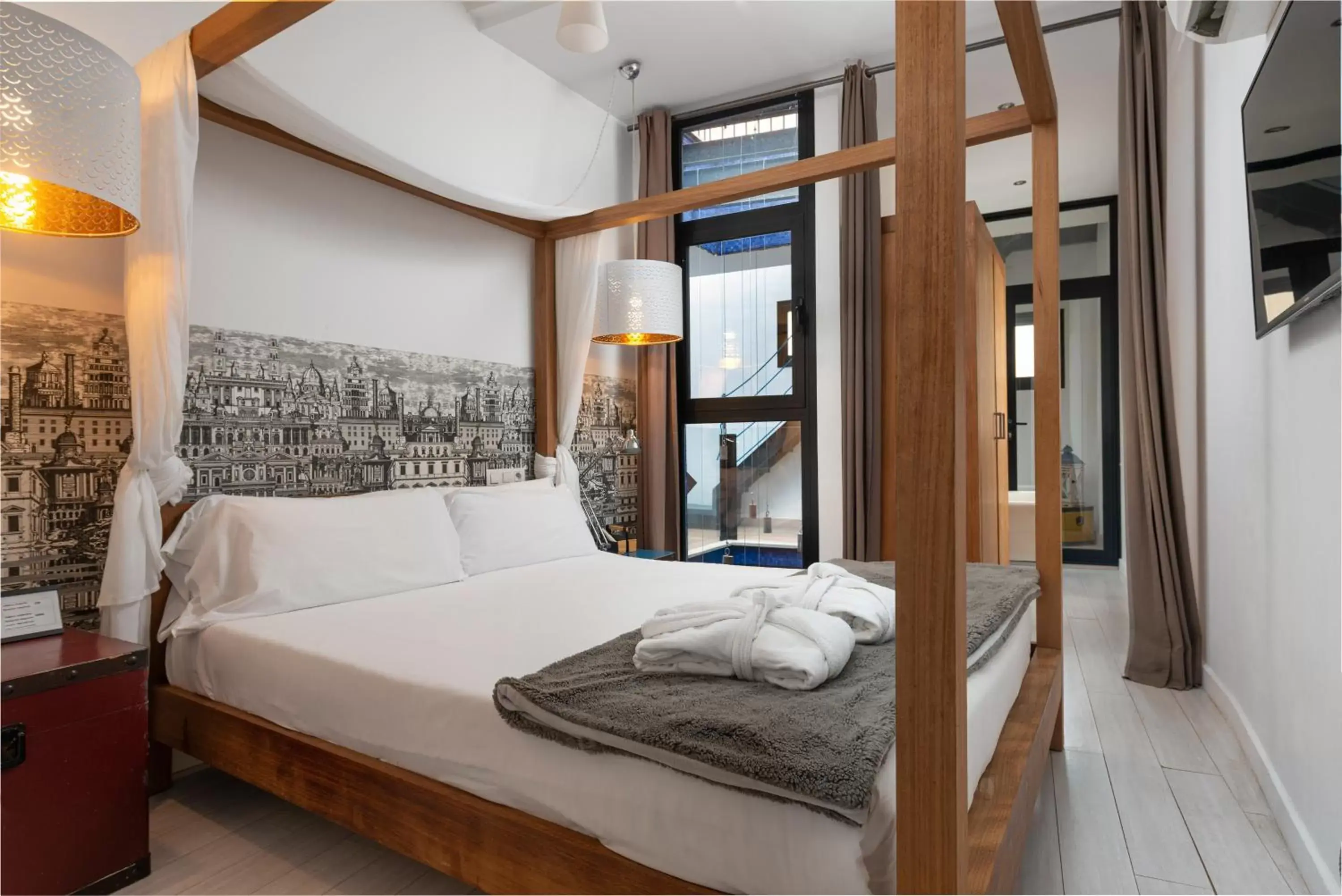 Premium Double Room with Terrace in Brondo Architect Hotel