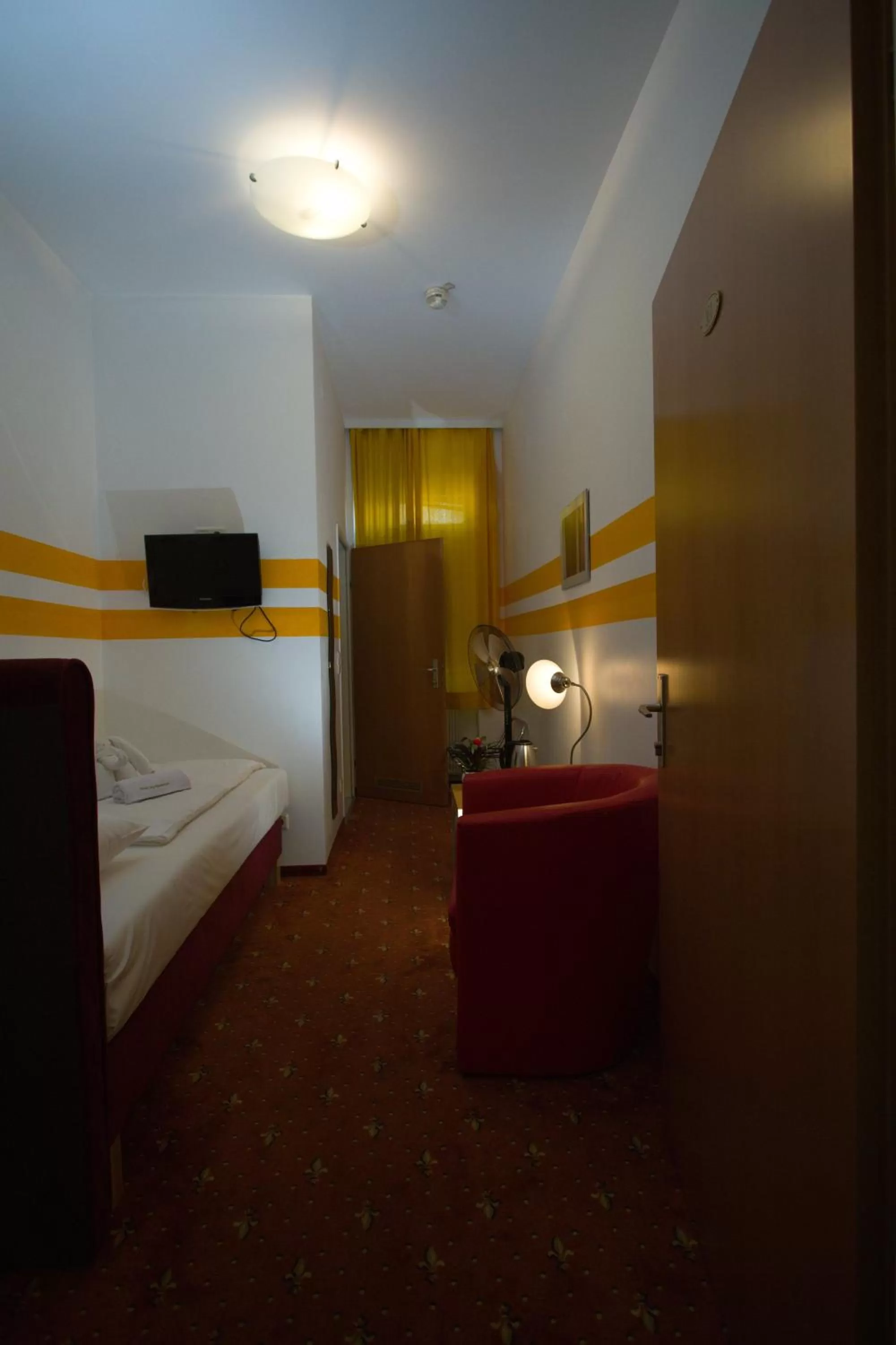 Bed in Hotel City Residence