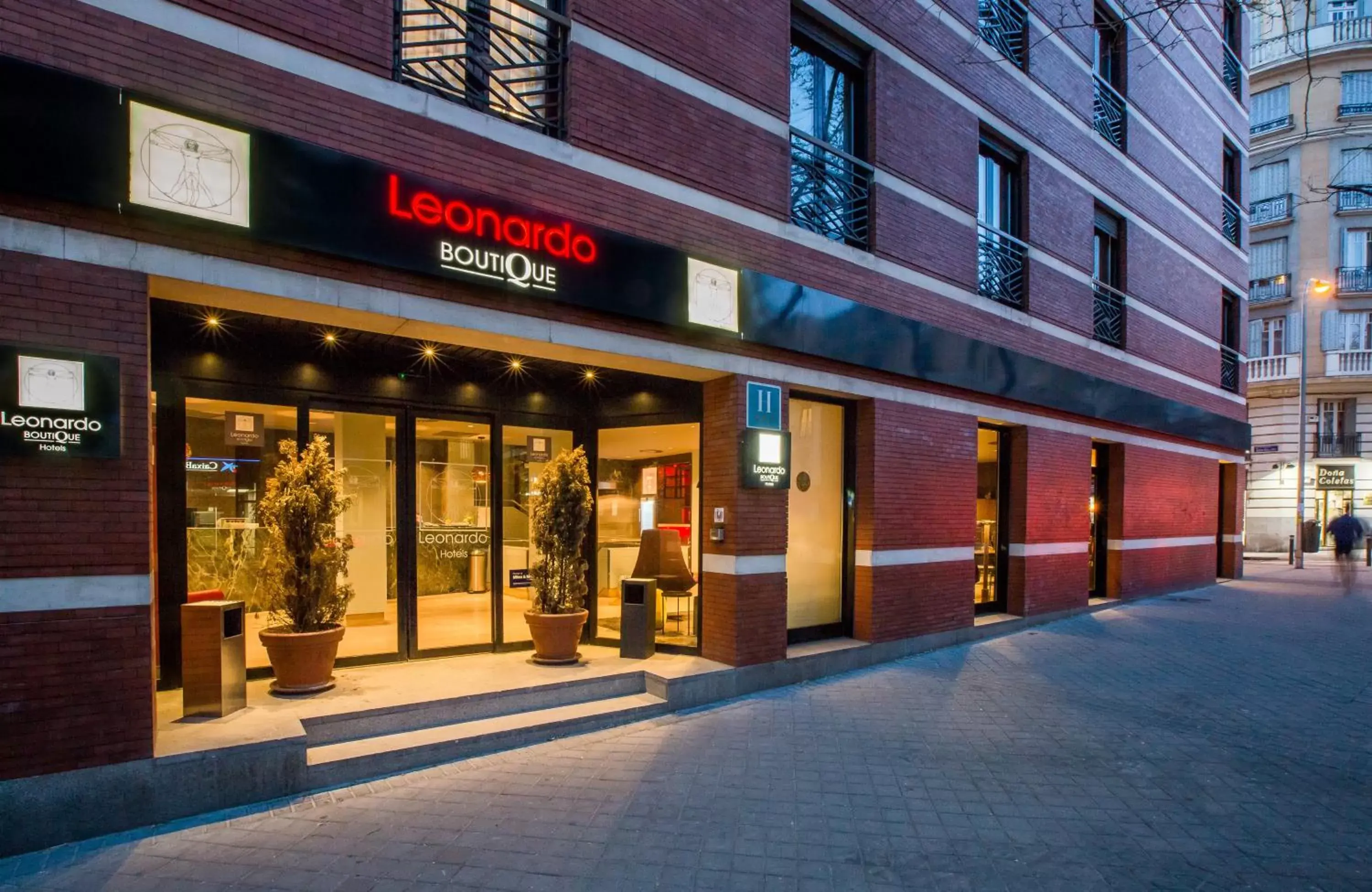 Facade/entrance in Leonardo Boutique Hotel Madrid