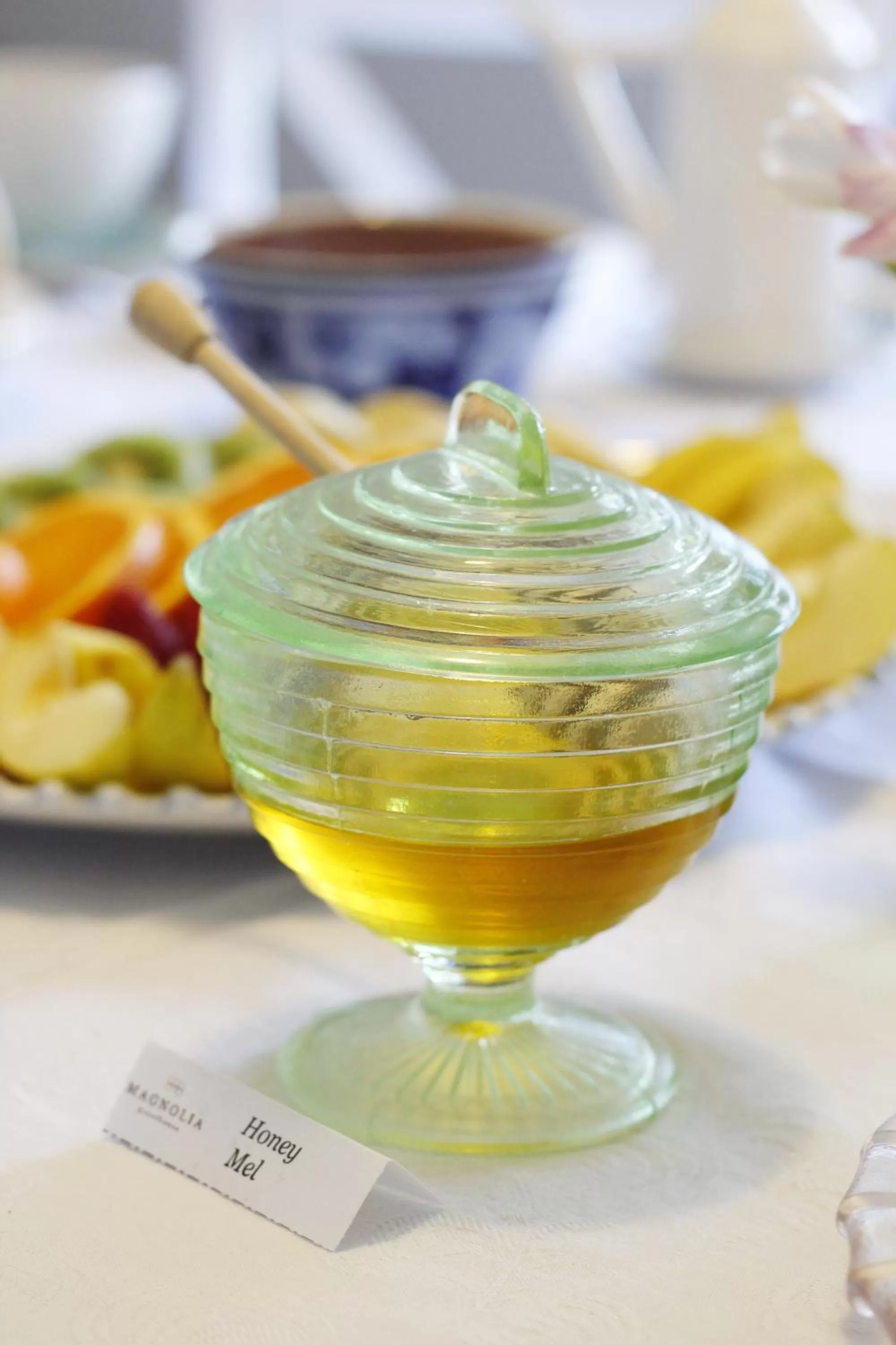 Continental breakfast in Magnolia Guesthouse