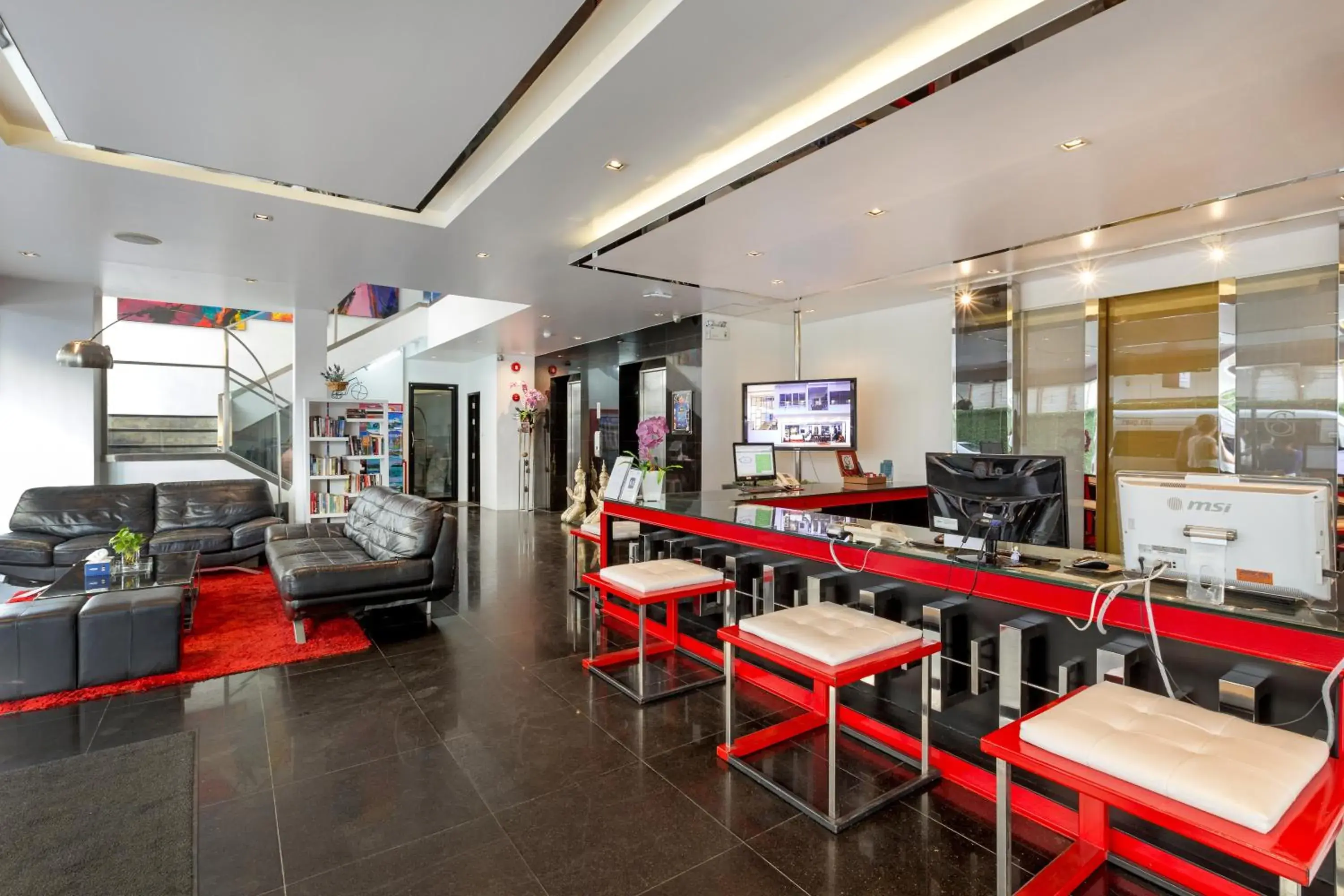 Lobby or reception in Grand Sunset Hotel Phuket Lobby or reception in Grand Sunset Hotel Phuket