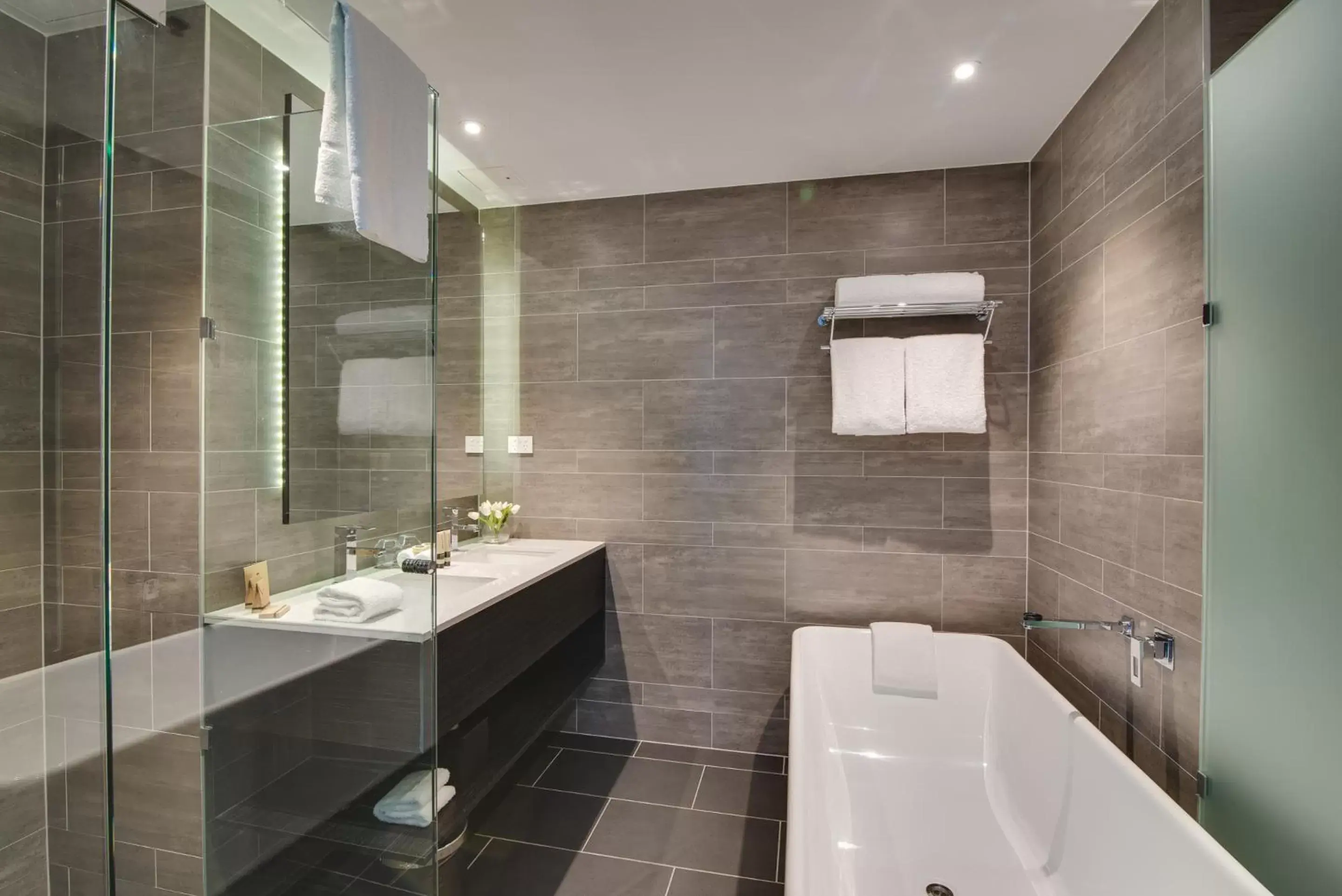 Bathroom in The Point Brisbane Hotel