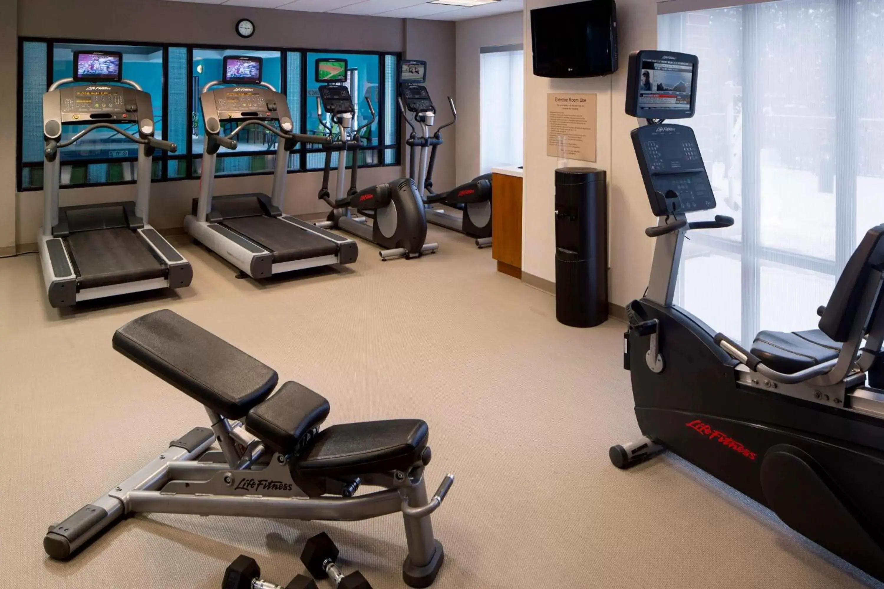 Fitness centre/facilities, Fitness Center/Facilities in SpringHill Suites Chicago Lincolnshire