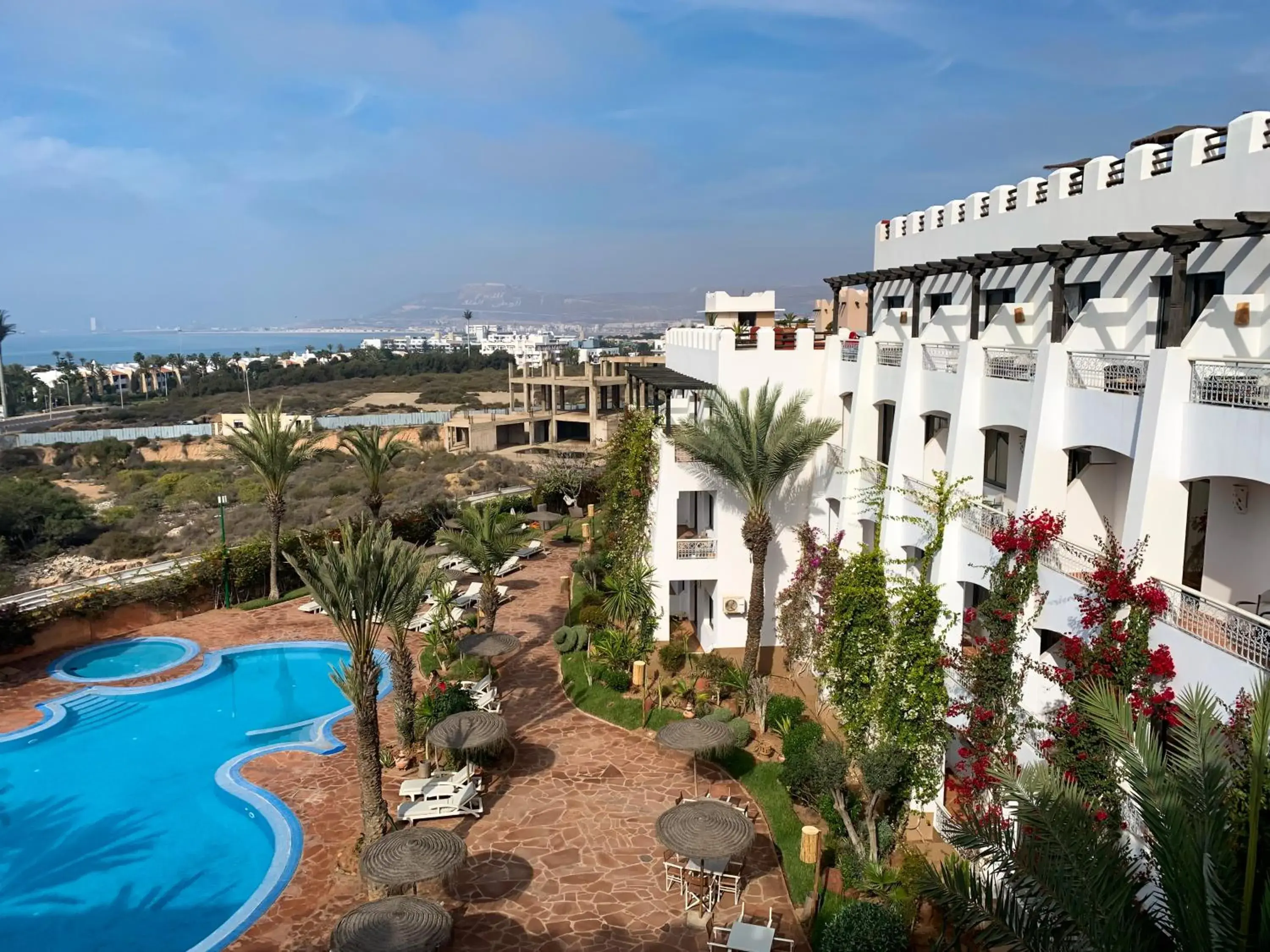 Pool View in Borjs Hotel Suites & Spa