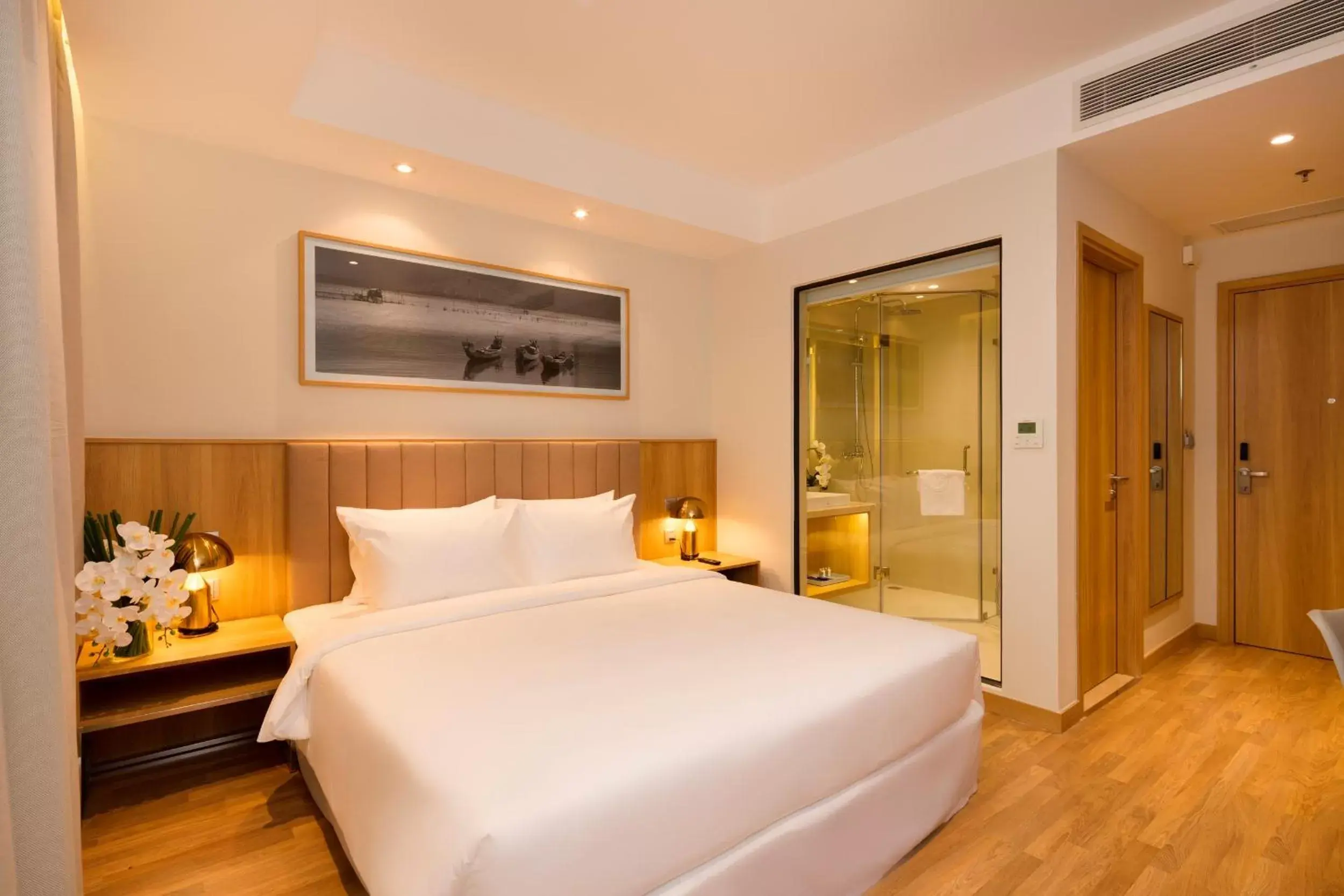 Photo of the whole room, Bed in Nagar Hotel Nha Trang