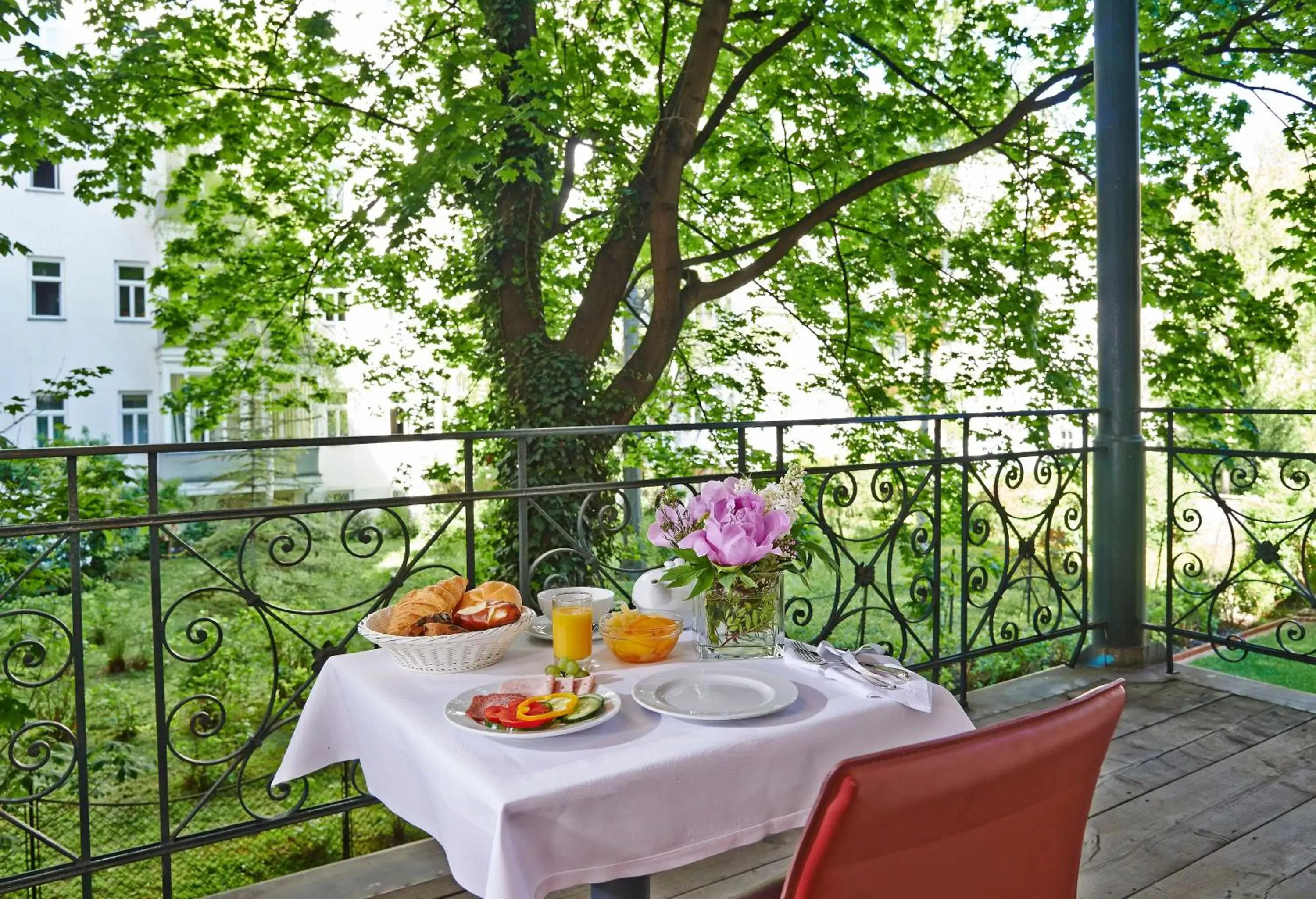 Garden in Hotel Zipser