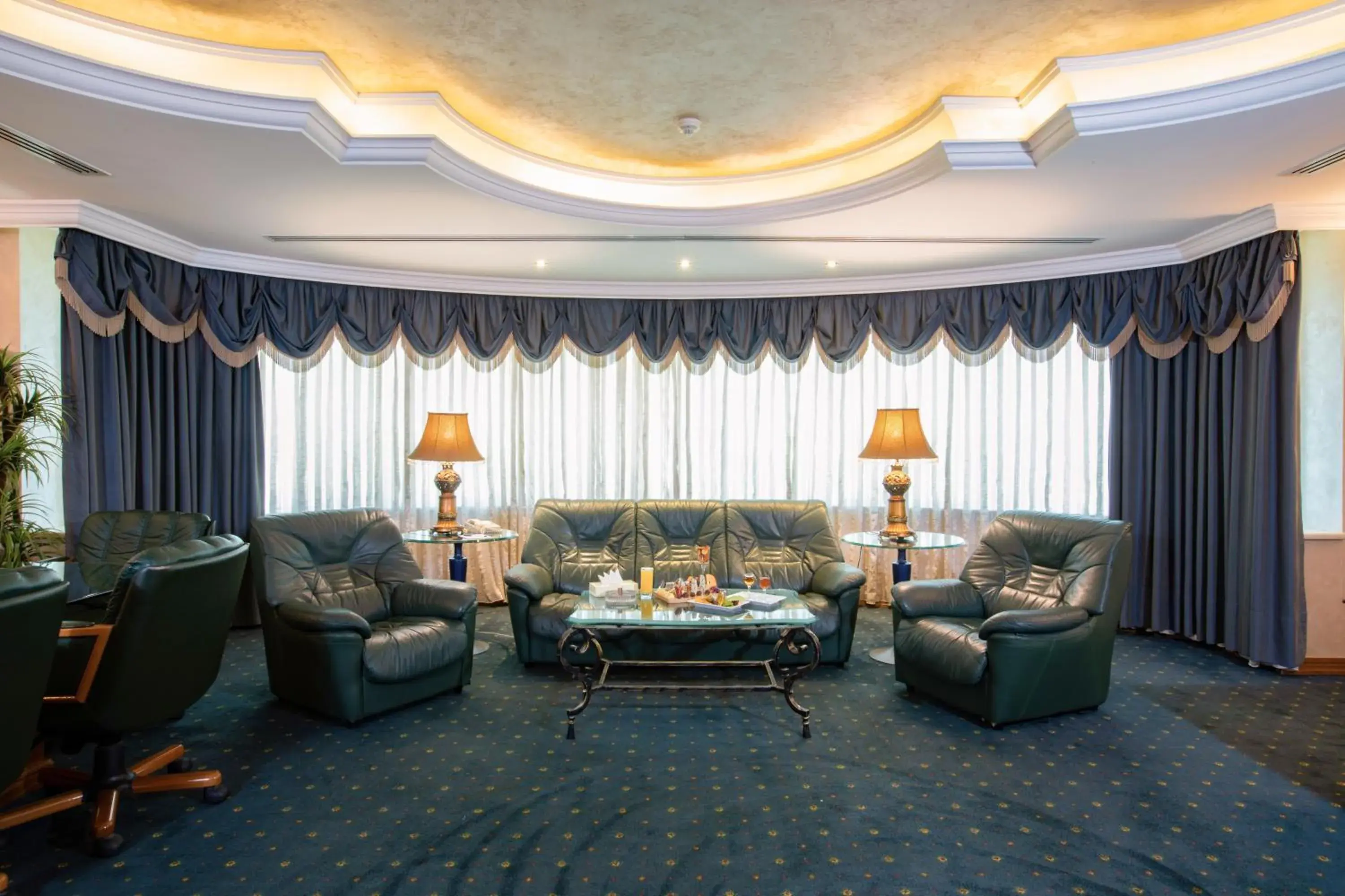 Living room, Seating Area in Bristol Amman Hotel