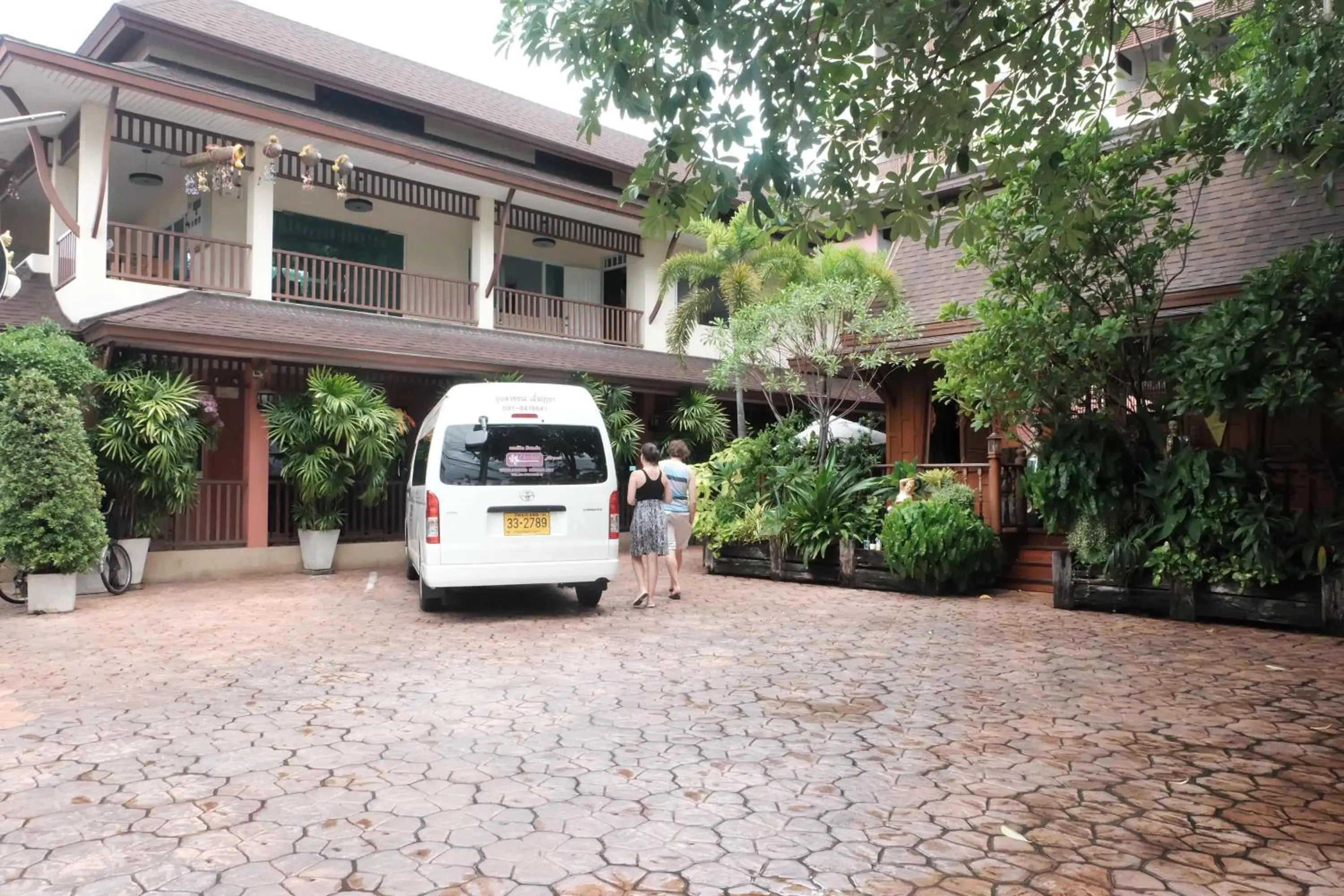 Facade/entrance in Orchid Resort Facade/entrance in Orchid Resort
