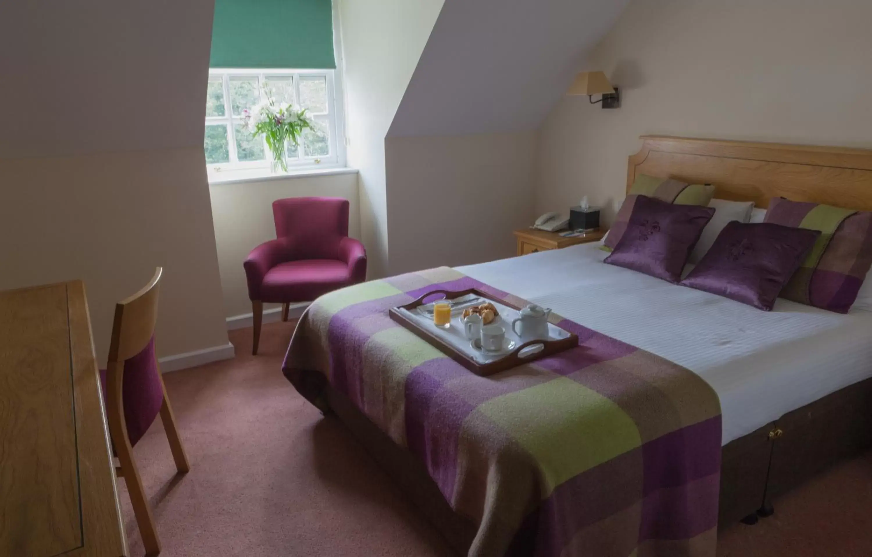 Bedroom, Bed in Barony Castle Hotel