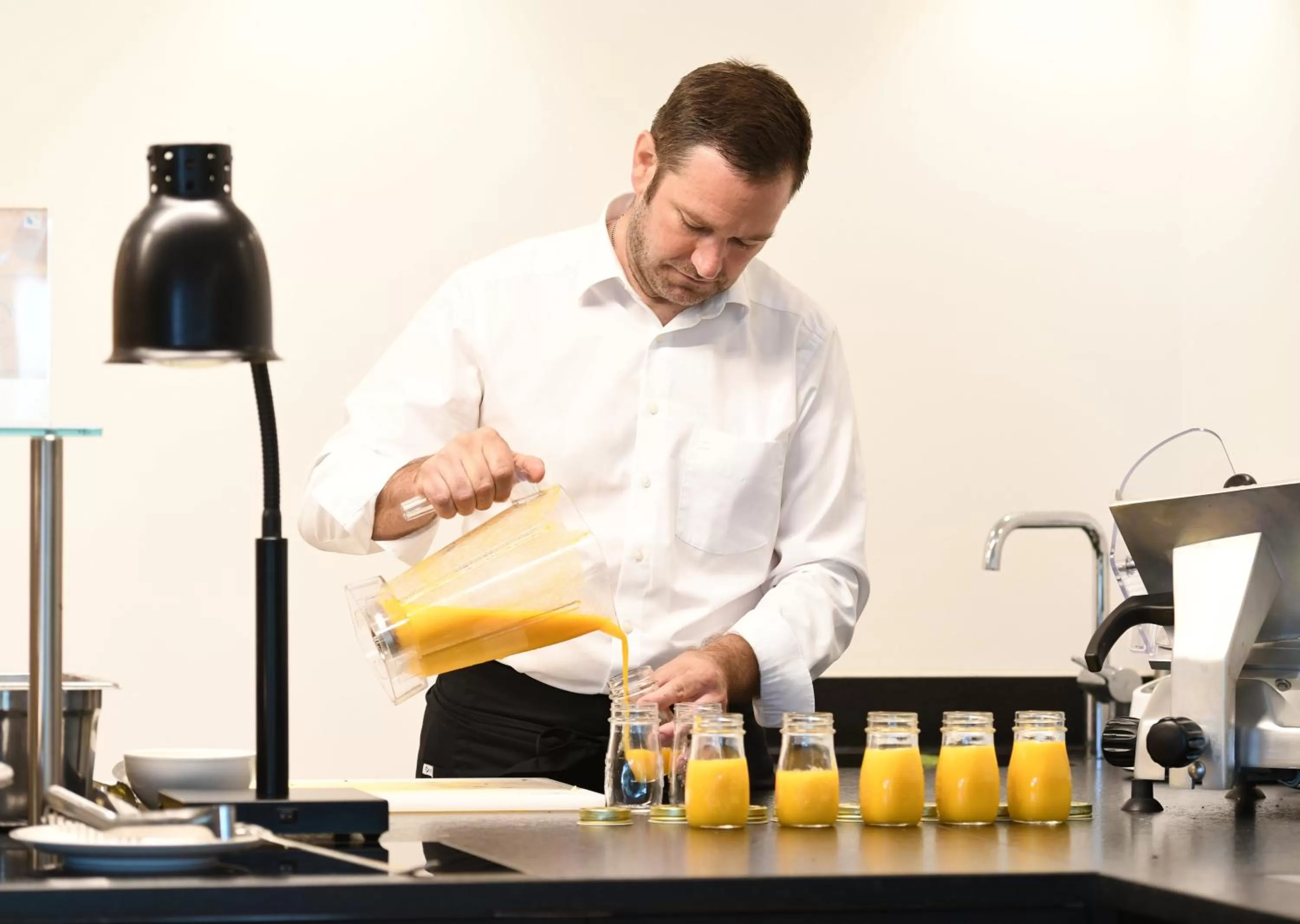 Buffet breakfast in Hotel St Hubertus