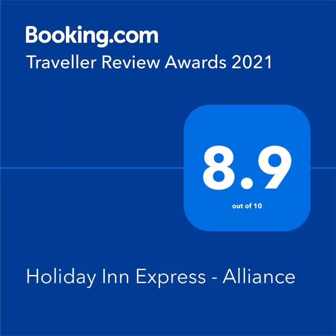 Breakfast, Logo/Certificate/Sign/Award in Holiday Inn Express - Alliance, an IHG Hotel