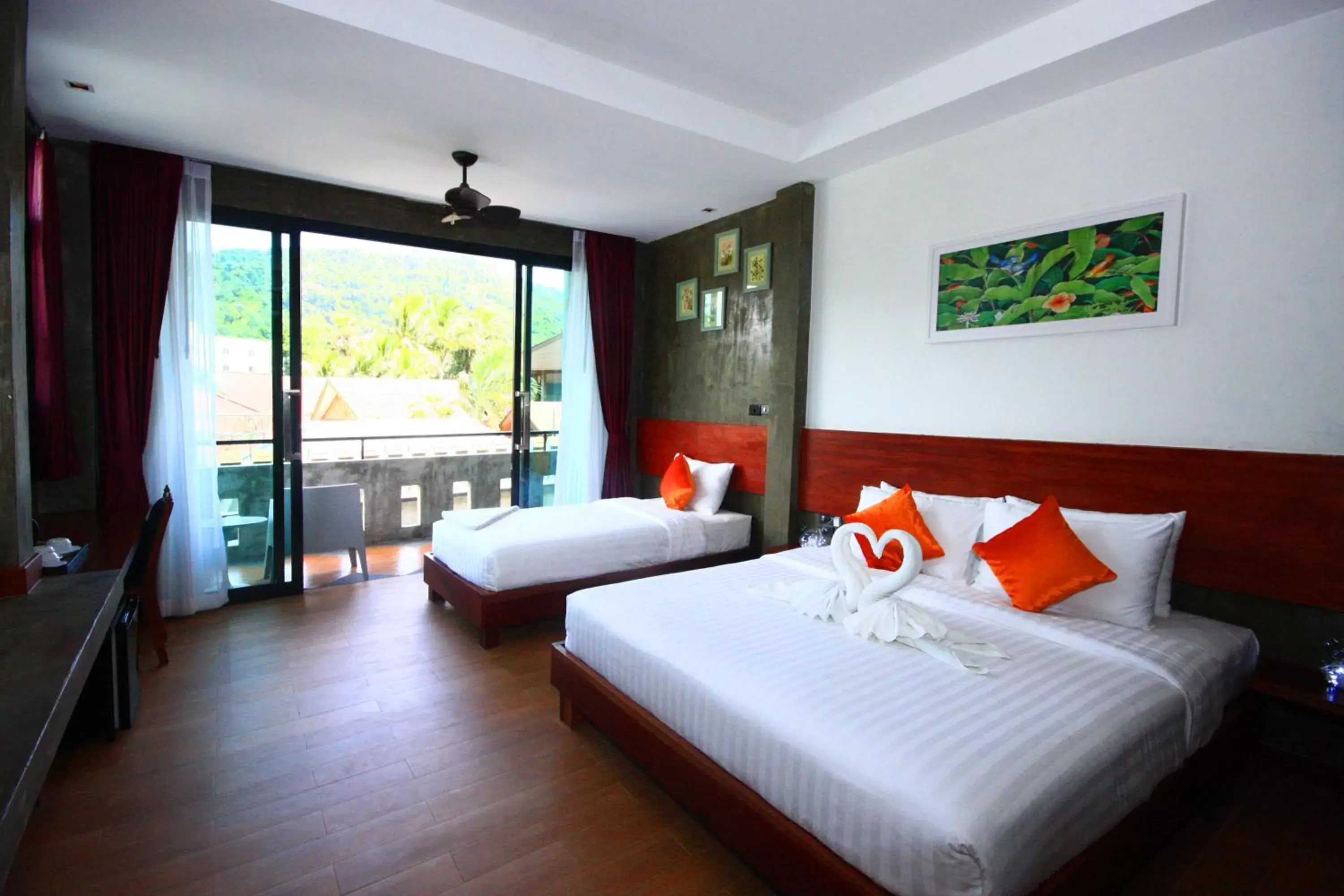 Comfort Triple Room in Green View Village Resort - SHA Plus