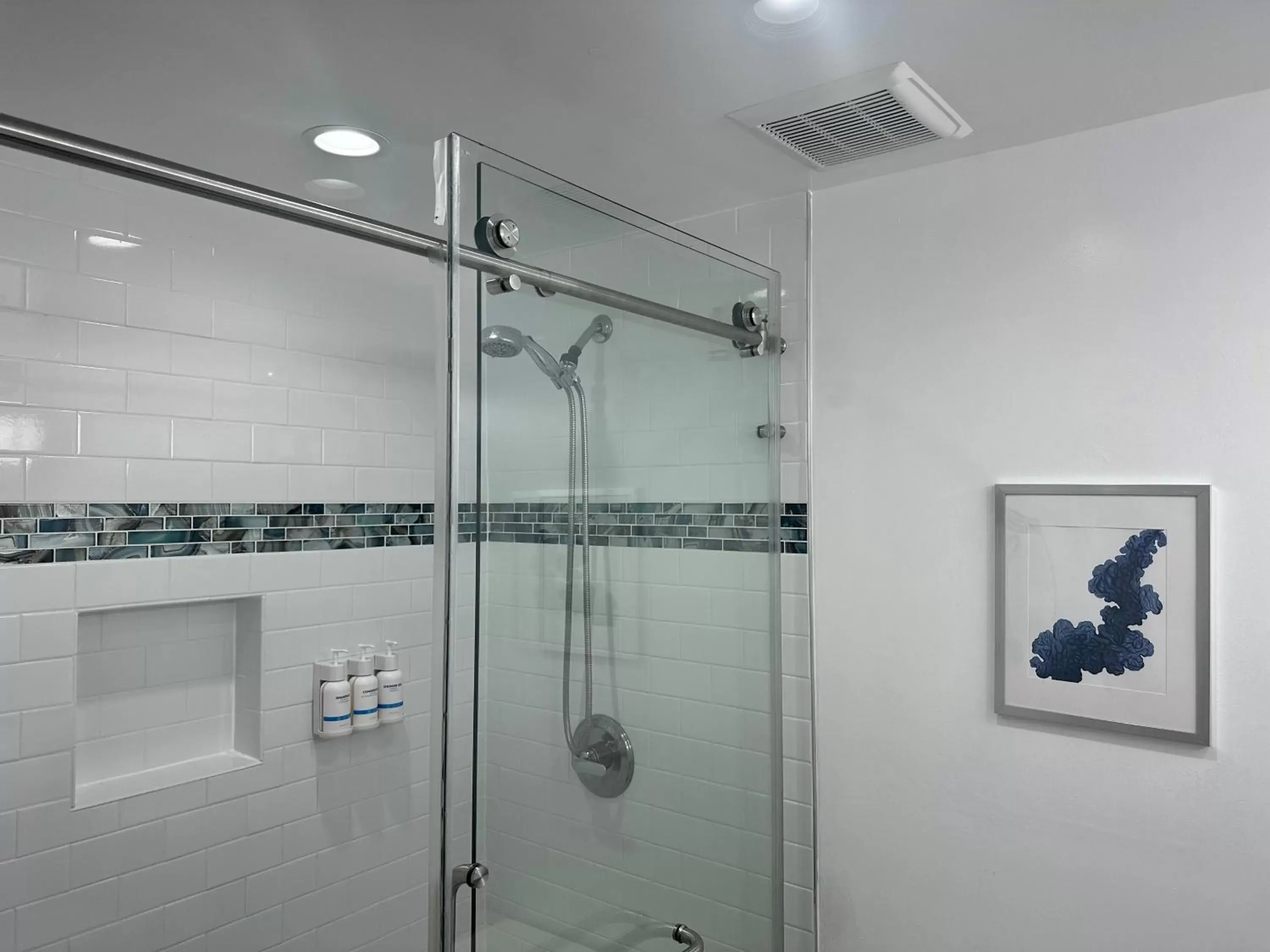 Shower, Bathroom in The Pacific Inn
