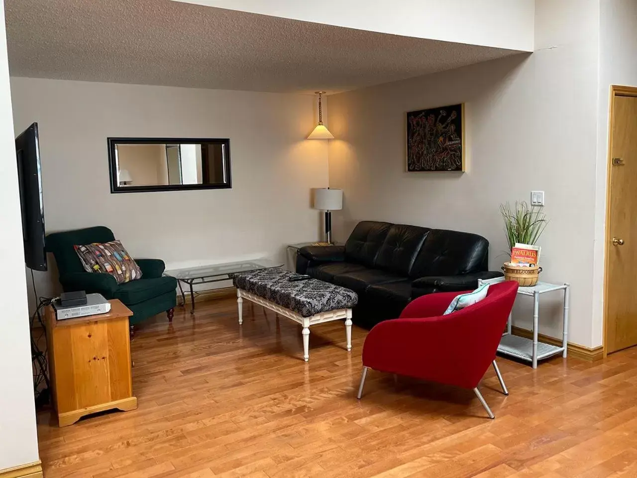 Living room, Seating Area in Hotel Wolfe Island