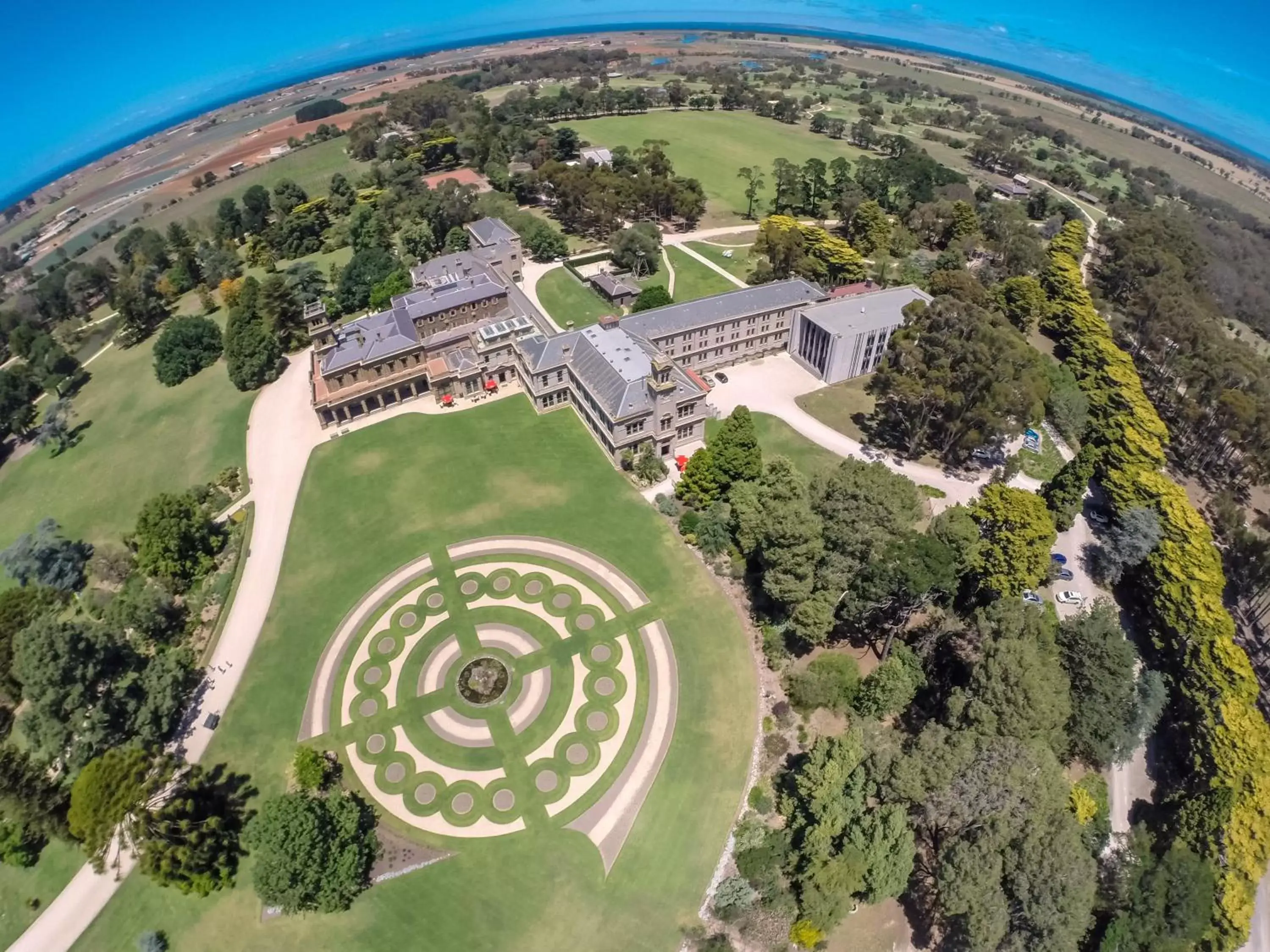 Bird's eye view, Bird's-eye View in Lancemore Mansion Hotel Werribee Park