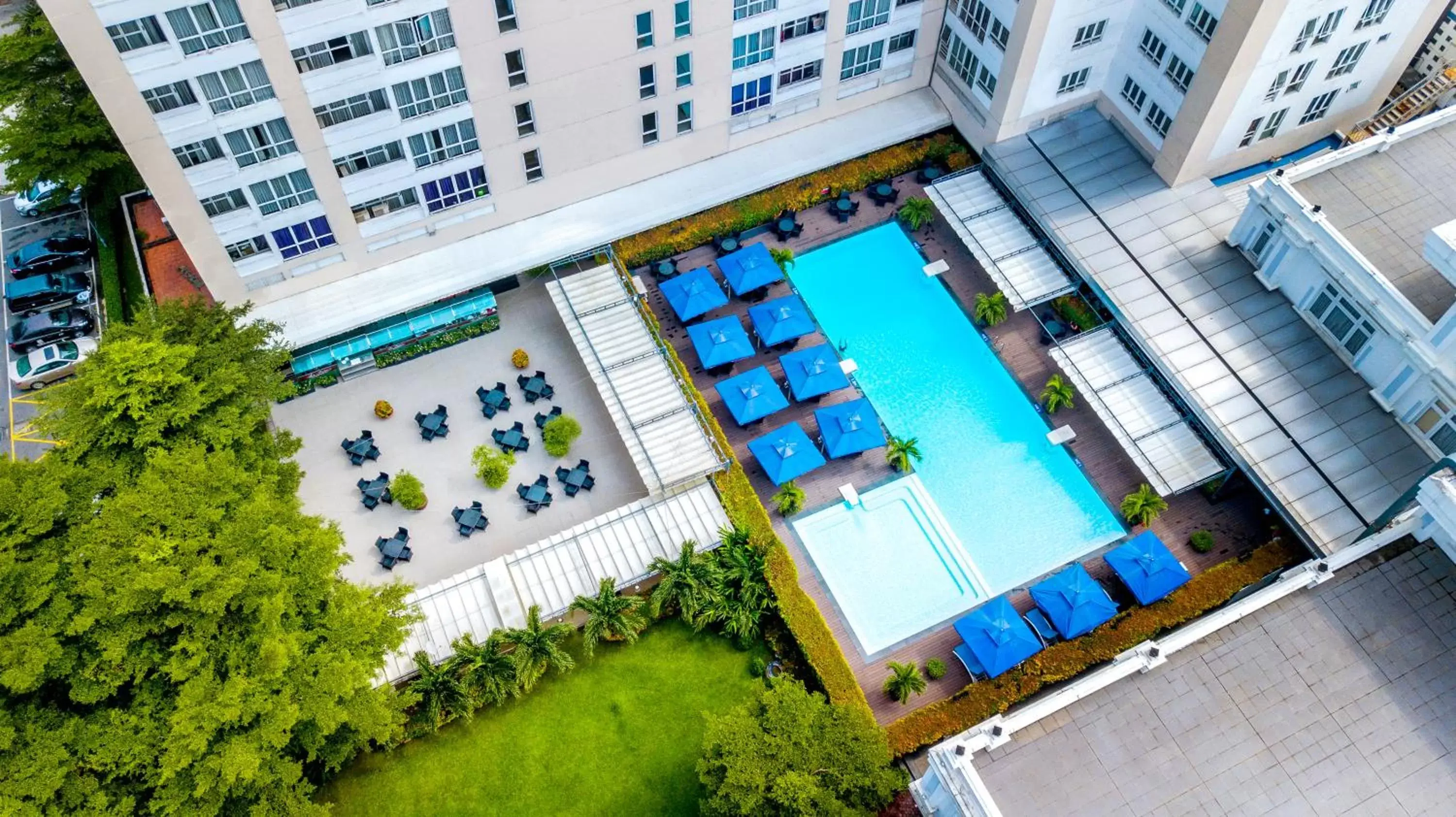 Swimming pool, Pool View in Becamex Hotel Thu Dau Mot