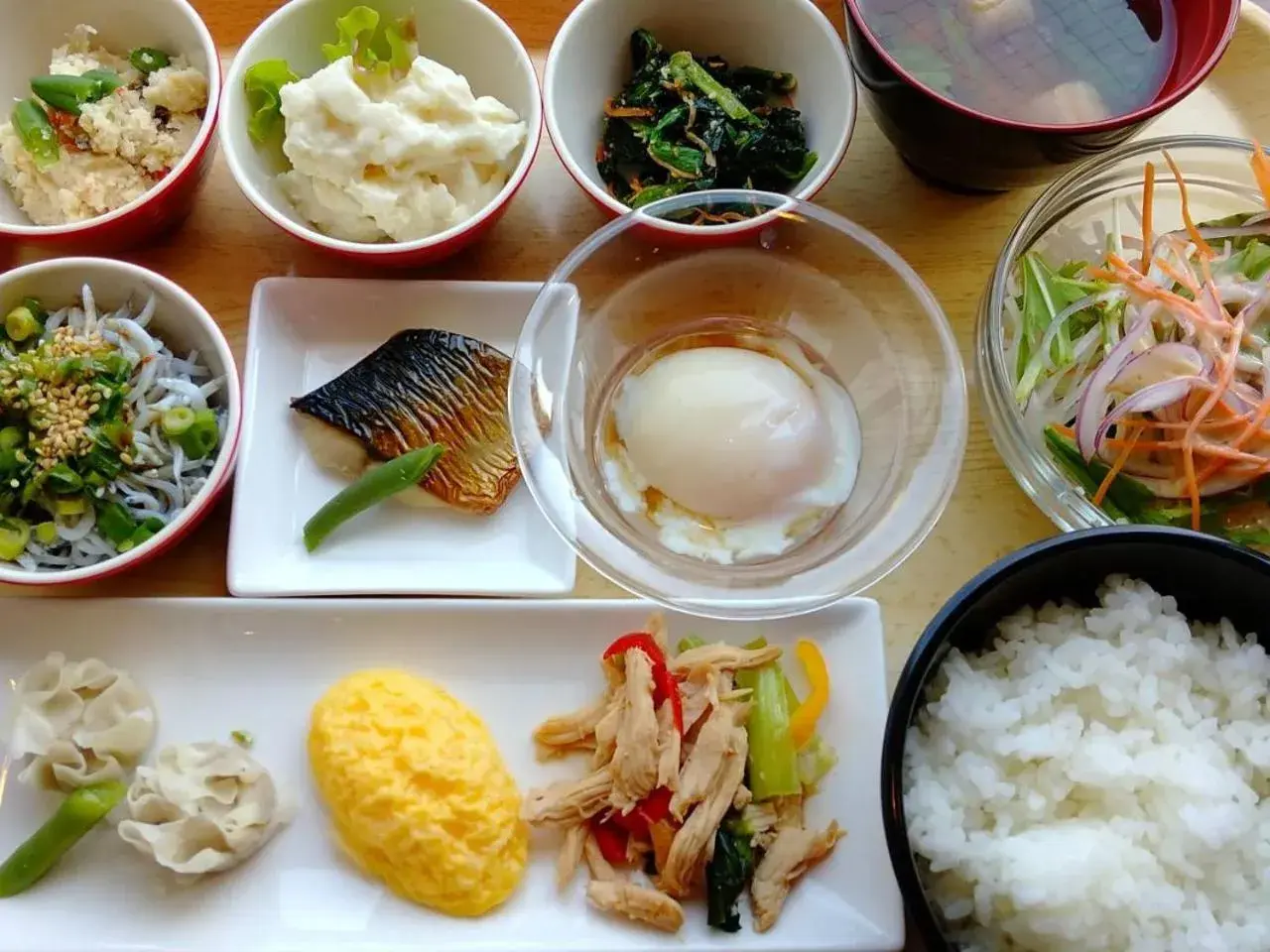 Breakfast, Food in Sotetsu Fresa Inn Fujisawa Shonandai