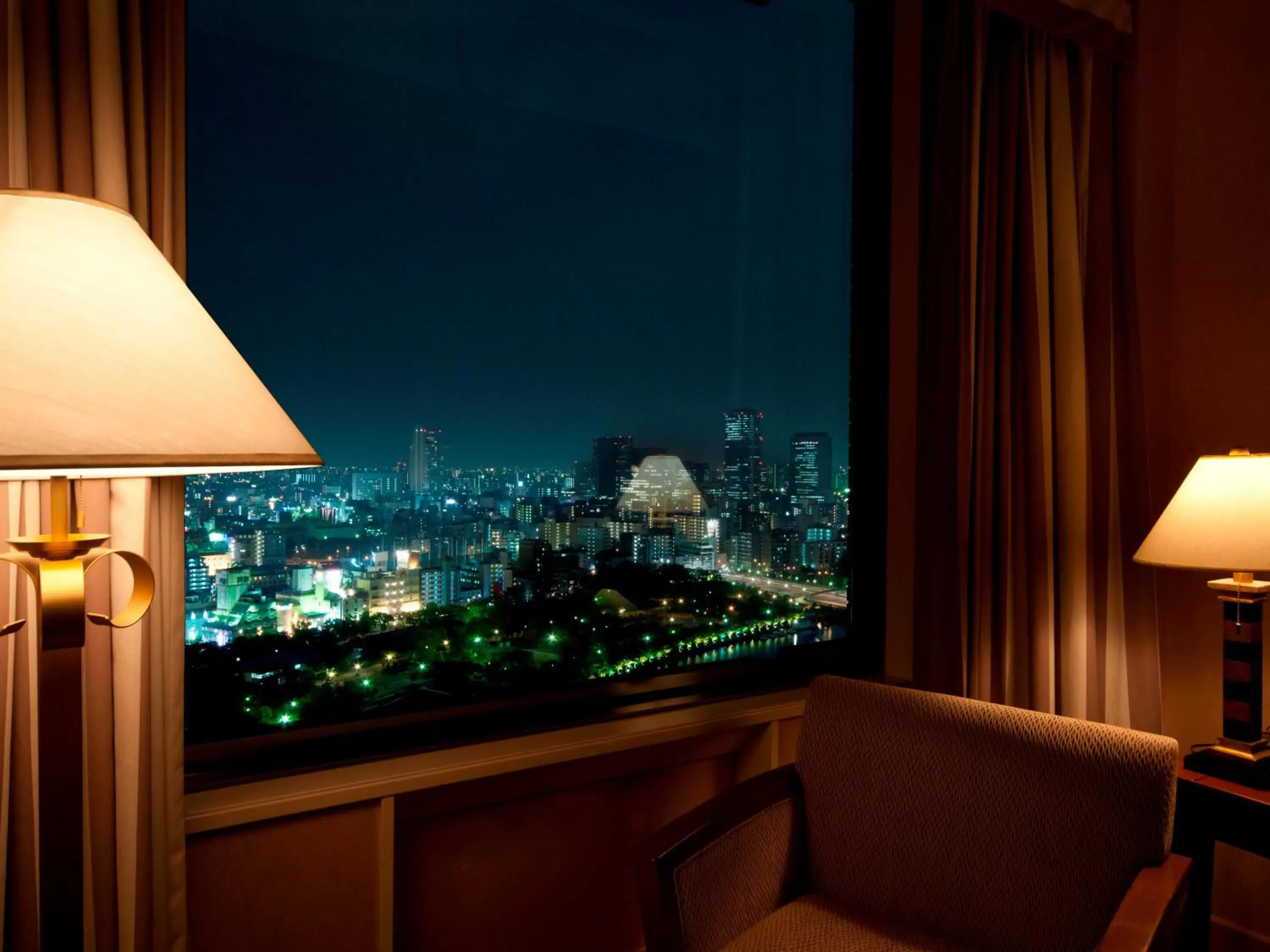 Night in Imperial Hotel Osaka