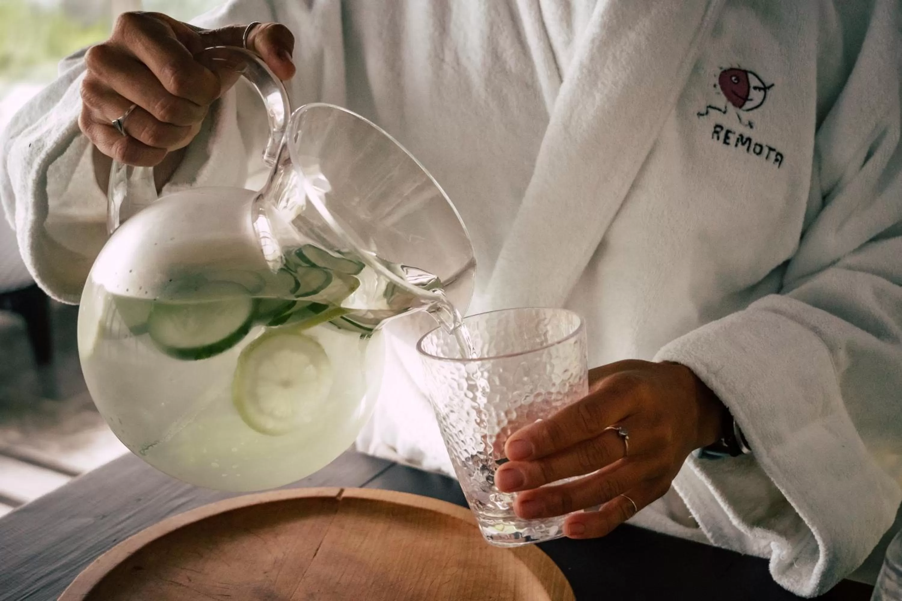 Sauna in Remota Patagonia Lodge