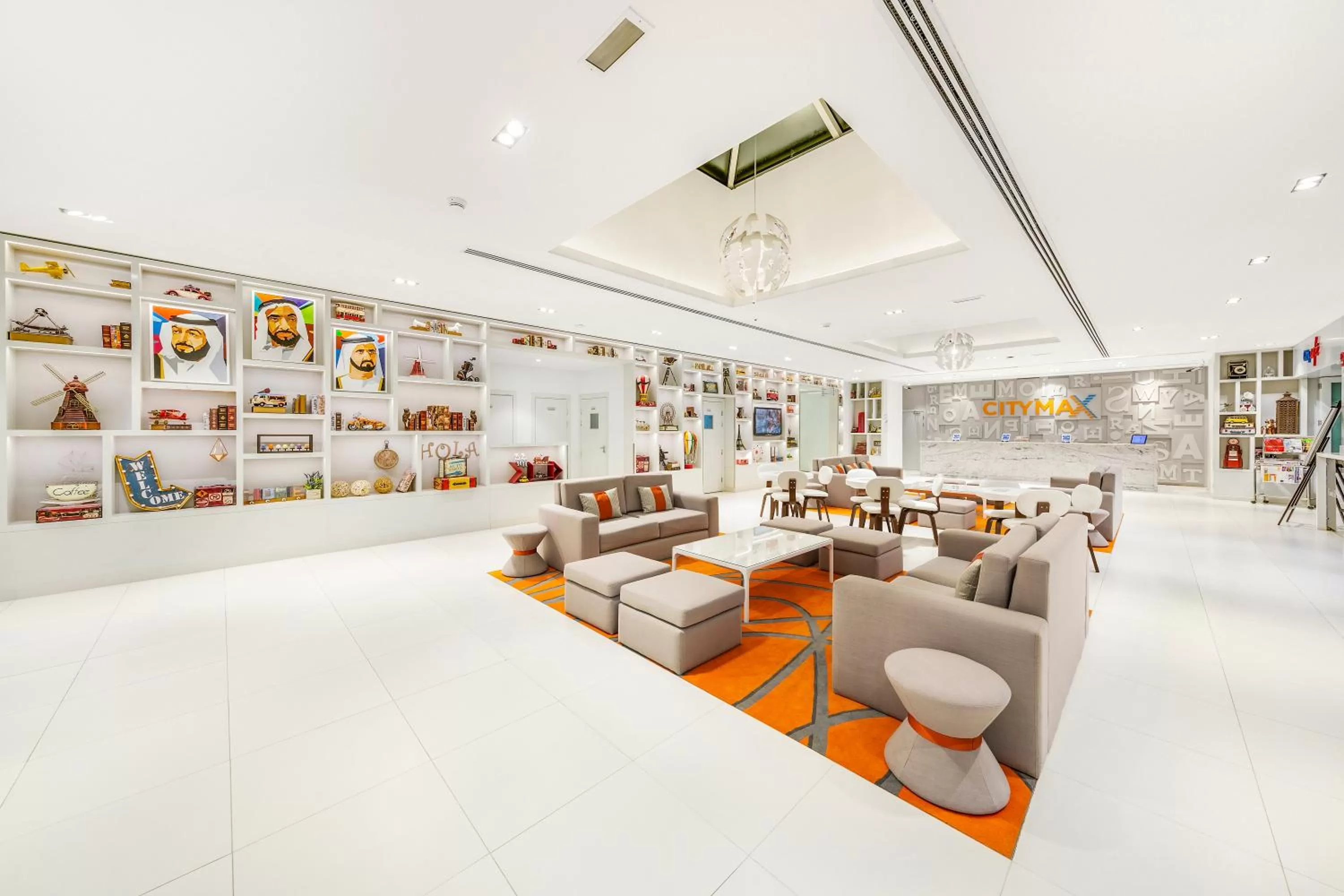Lobby or reception in Citymax Hotel Al Barsha at the Mall
