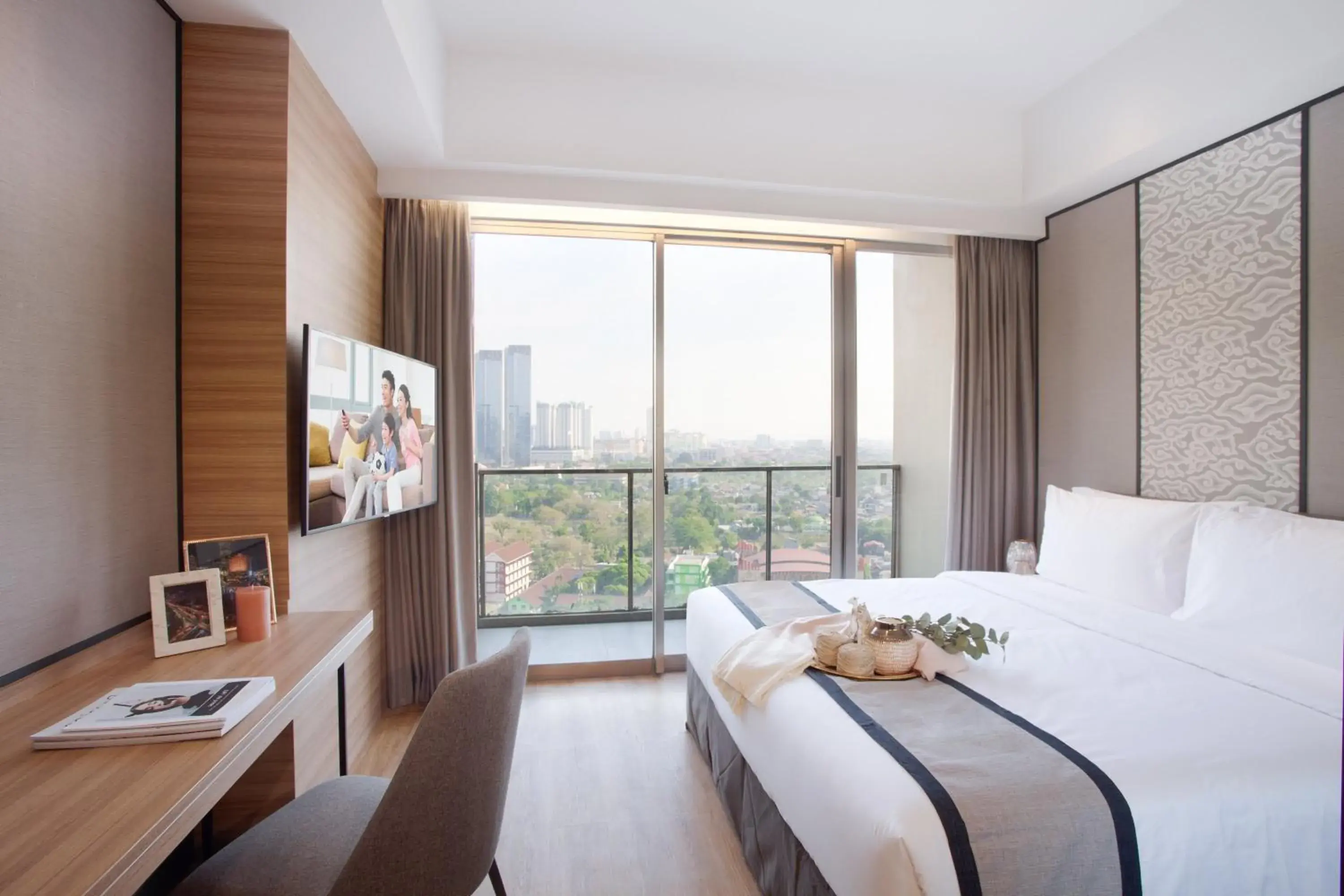 Bedroom in Somerset Sudirman Jakarta