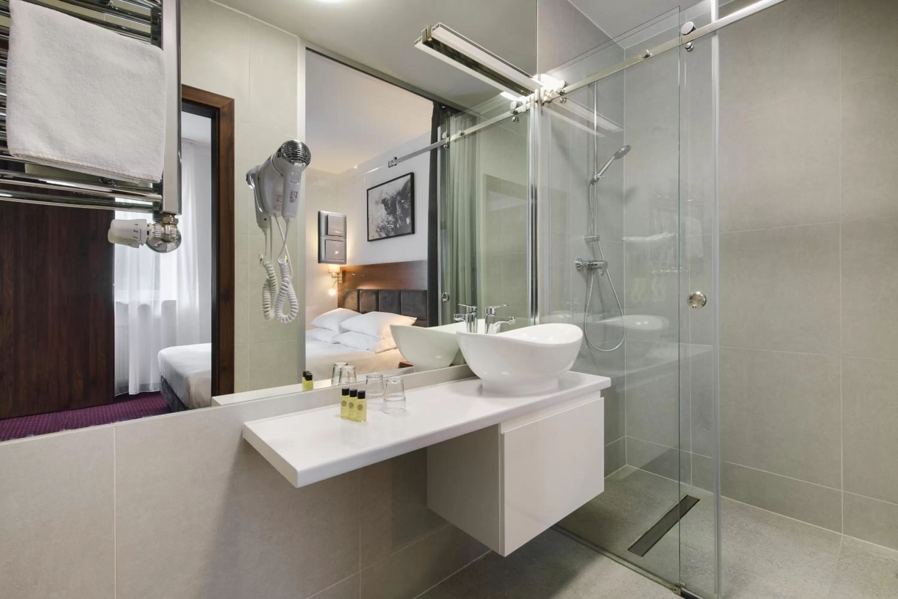 Shower in Best Western Plus Hotel Olsztyn Old Town