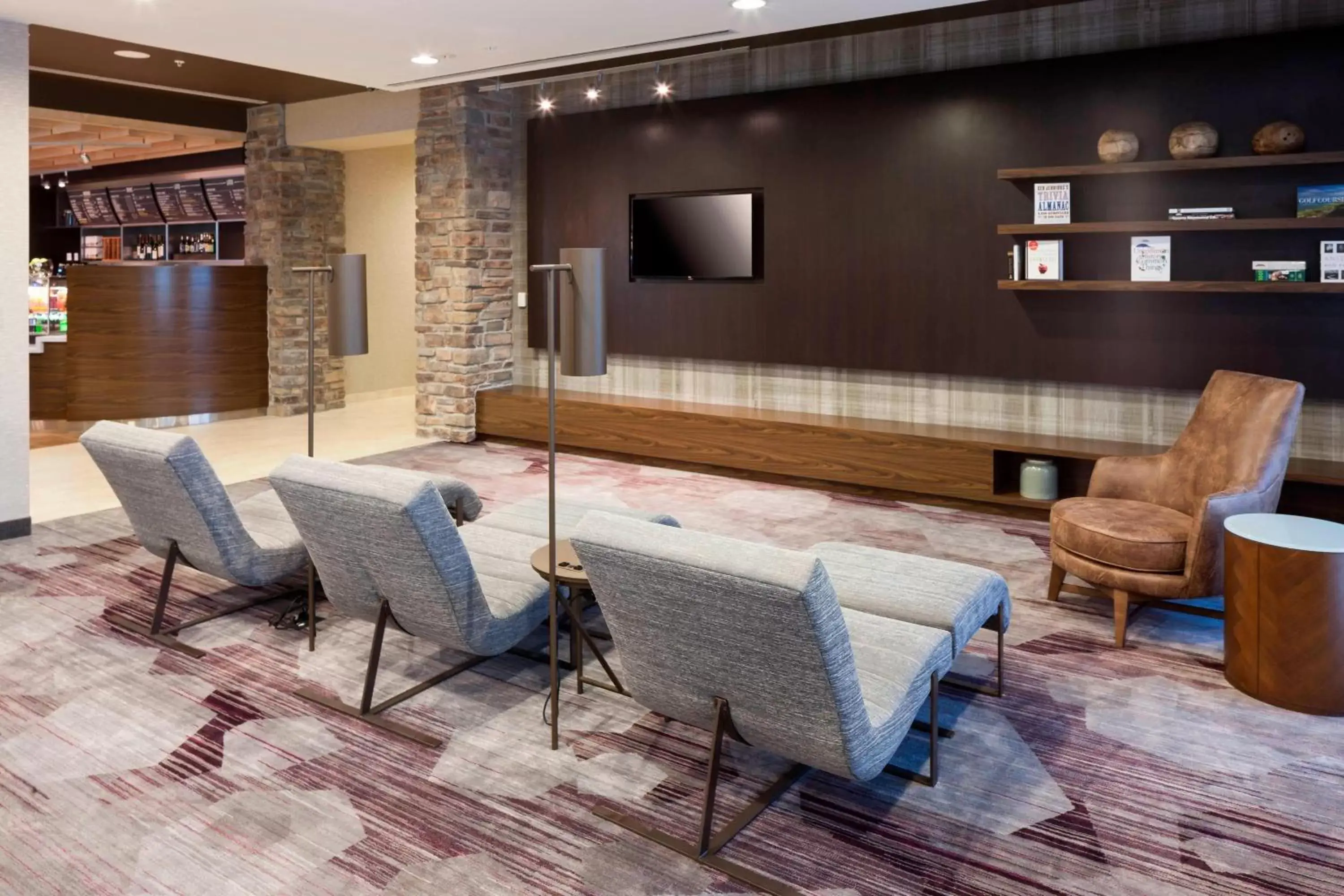 Lobby or reception in Courtyard by Marriott Fort Worth Alliance Town Center