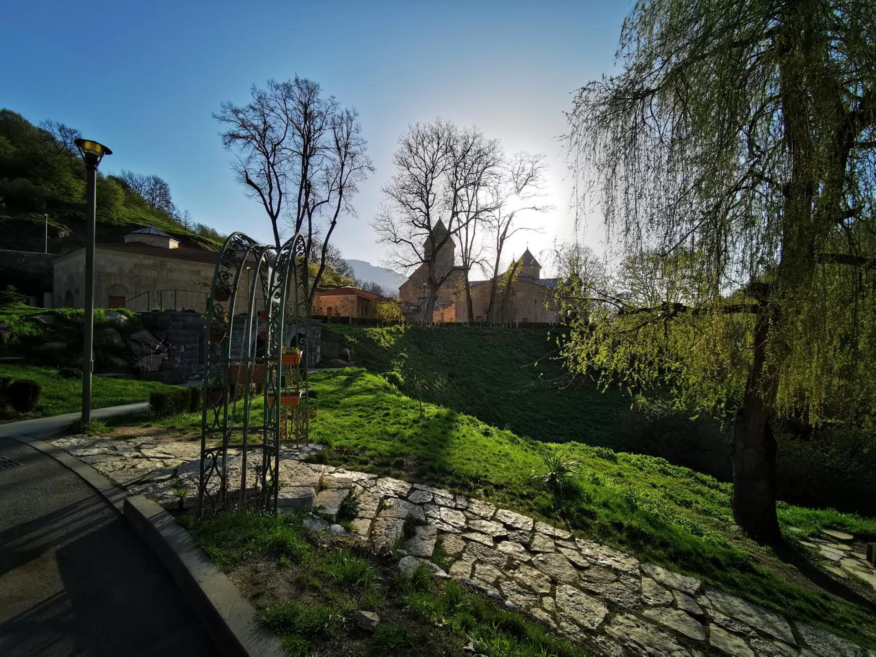 Natural landscape in Vanatun Monastery Stay