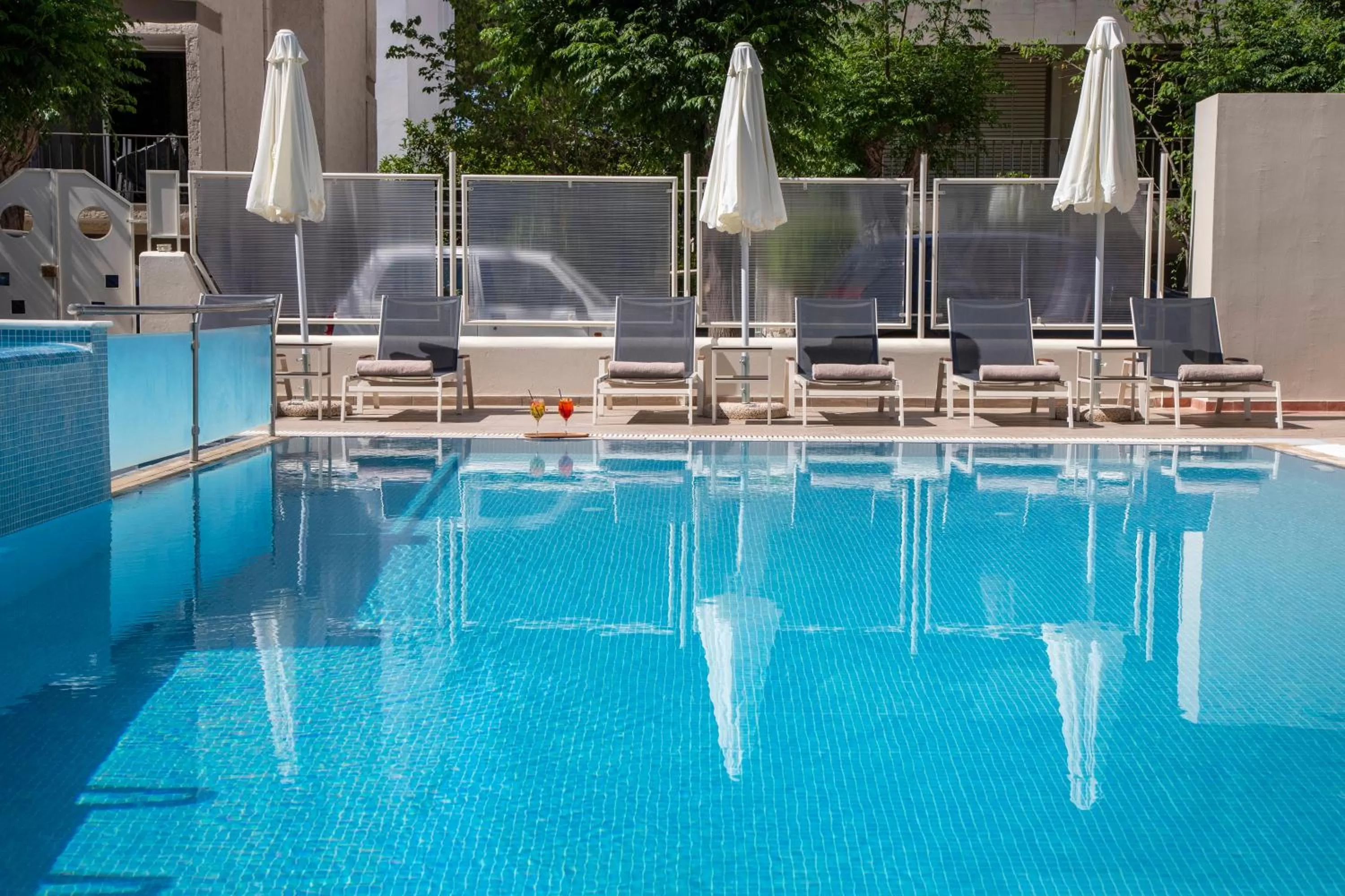 Swimming pool in KoSea Boutique Hotel
