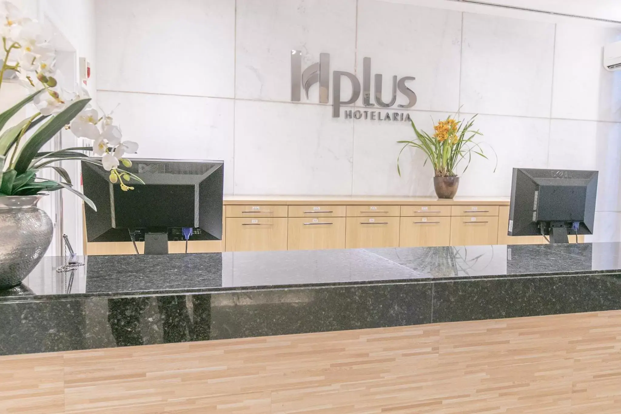 Lobby or reception in Saint Moritz Hplus Express Lobby or reception in Saint Moritz Hplus Express