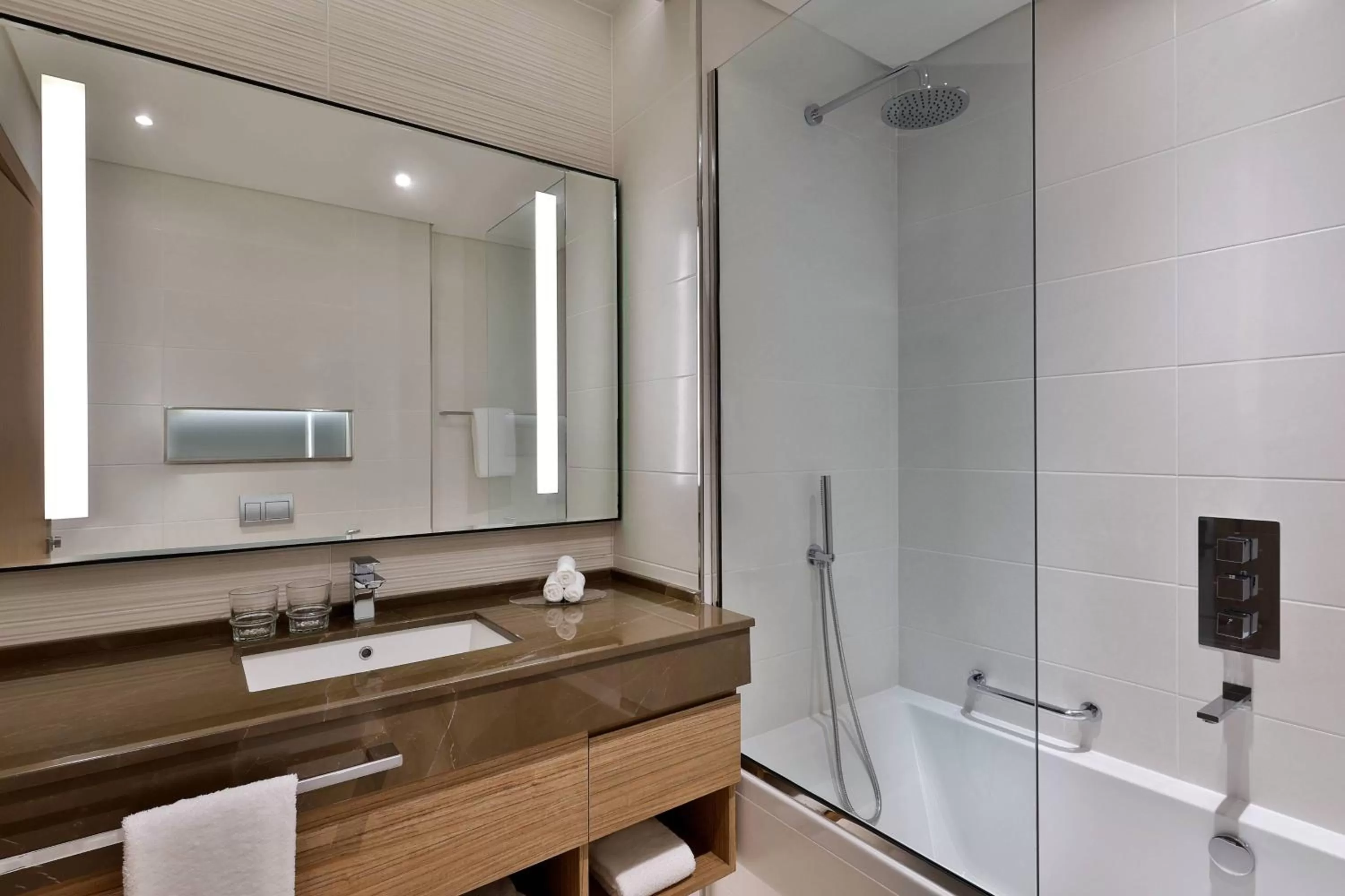Bathroom in Residence Inn by Marriott Al Jaddaf