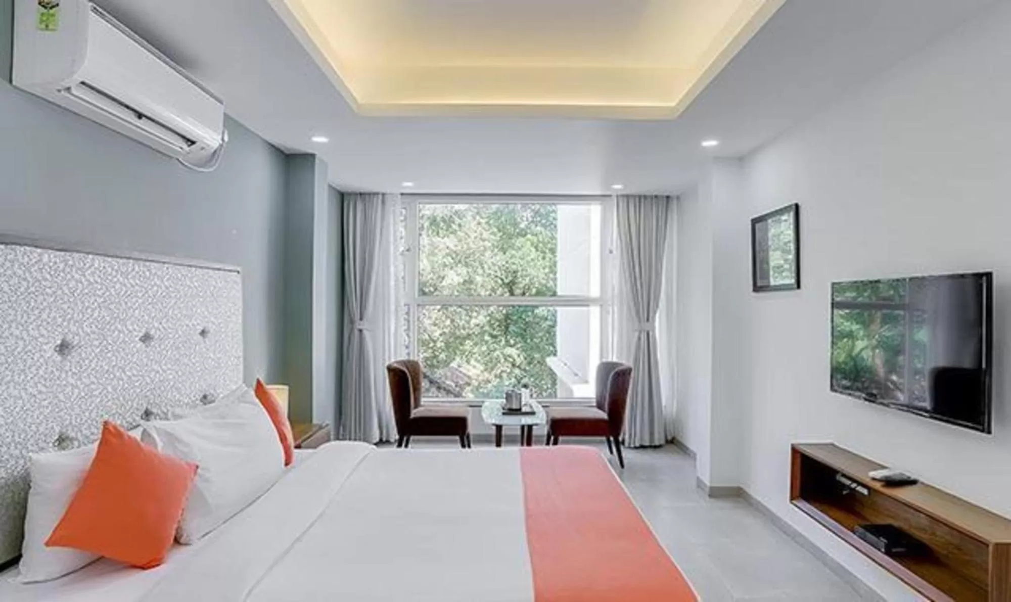 Bed in Okean De Goa Vagator