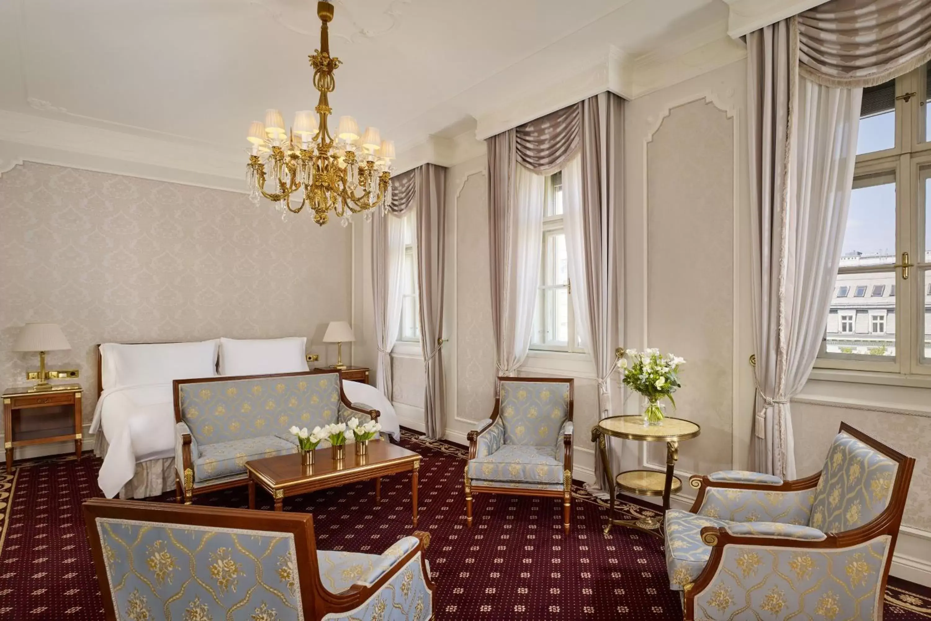 Bedroom, Seating Area in Hotel Imperial, a Luxury Collection Hotel, Vienna