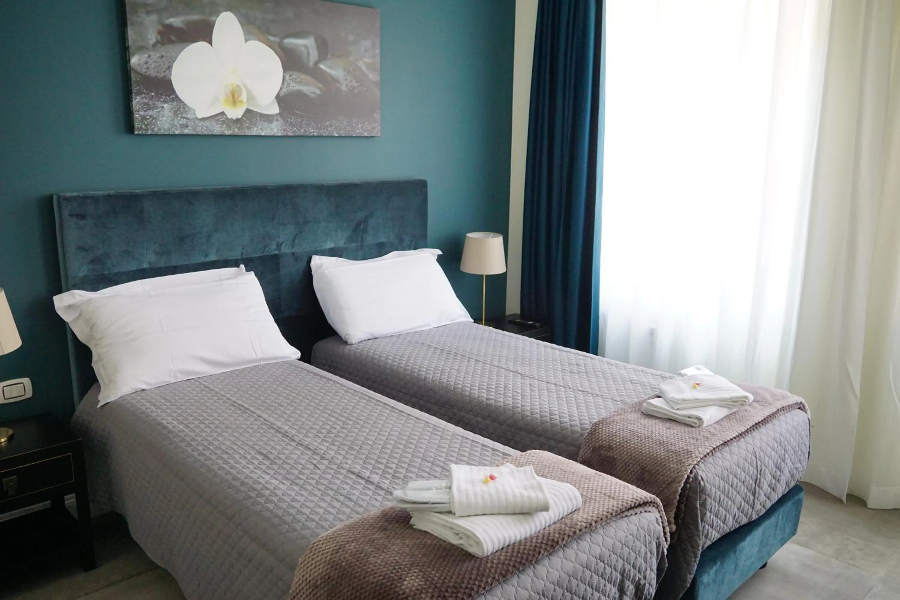 Bedroom, Bed in Regolo Rooms Vaticano