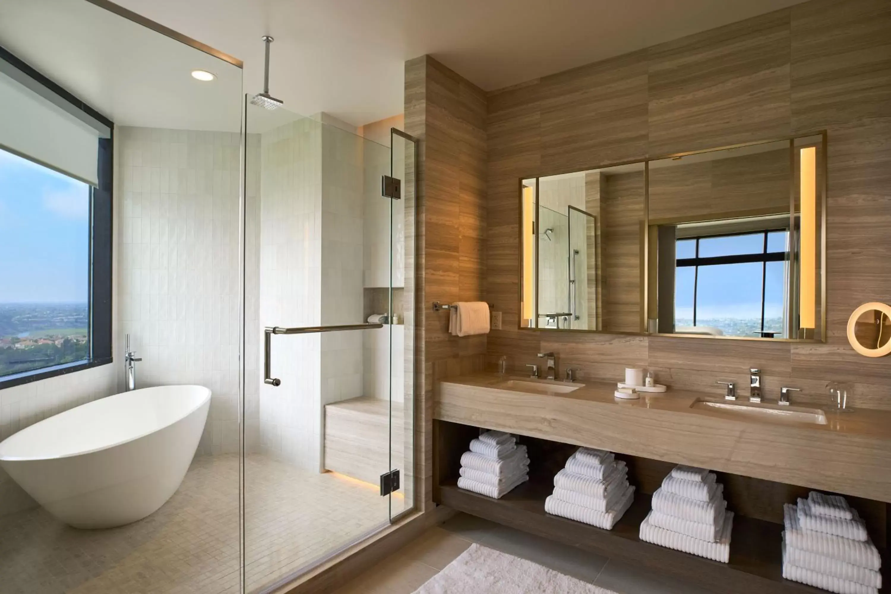 Bathroom in VEA Newport Beach, a Marriott Resort & Spa