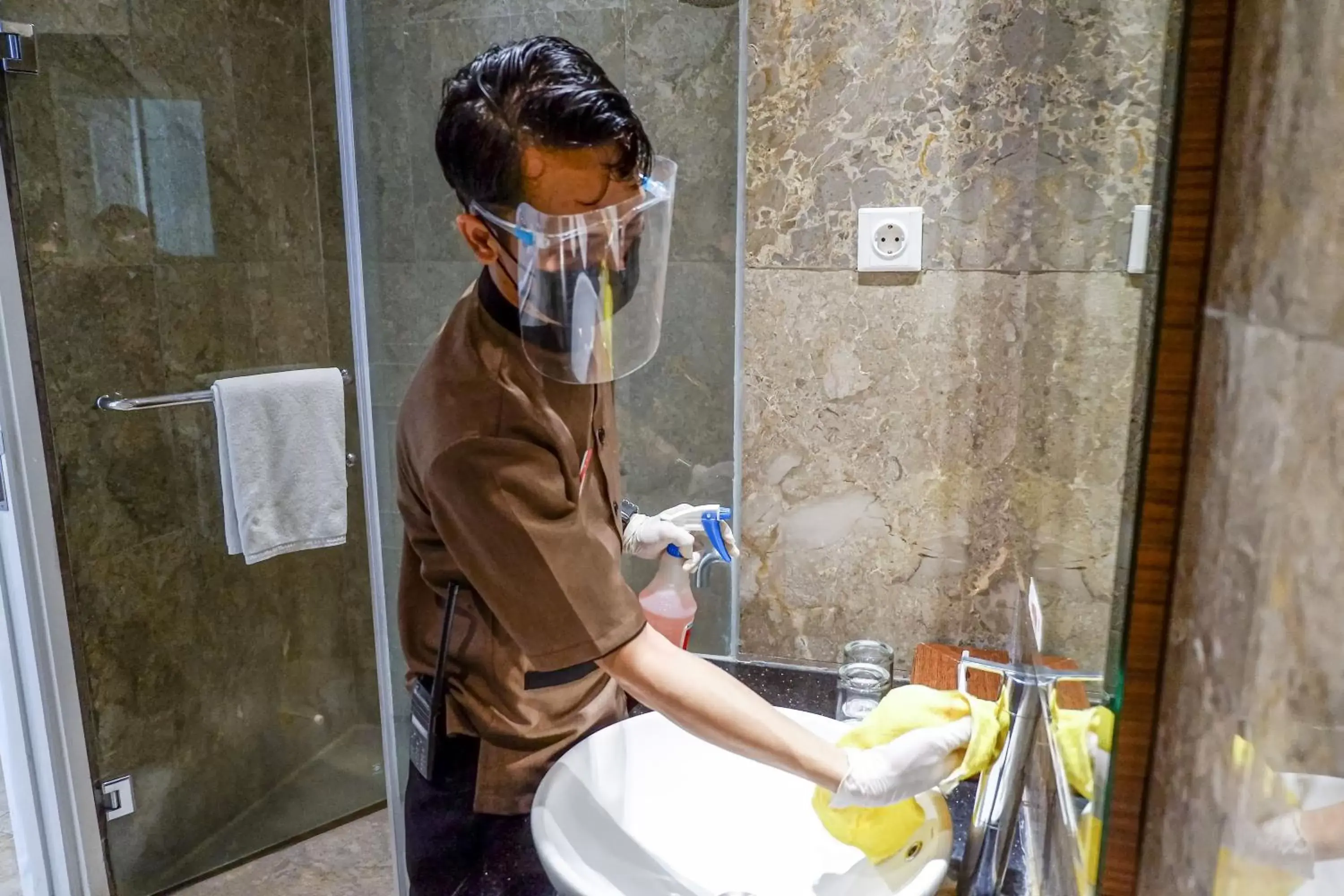 Bathroom in Swiss-Belhotel Lampung