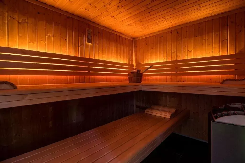 Sauna in Hotel Alpenhof